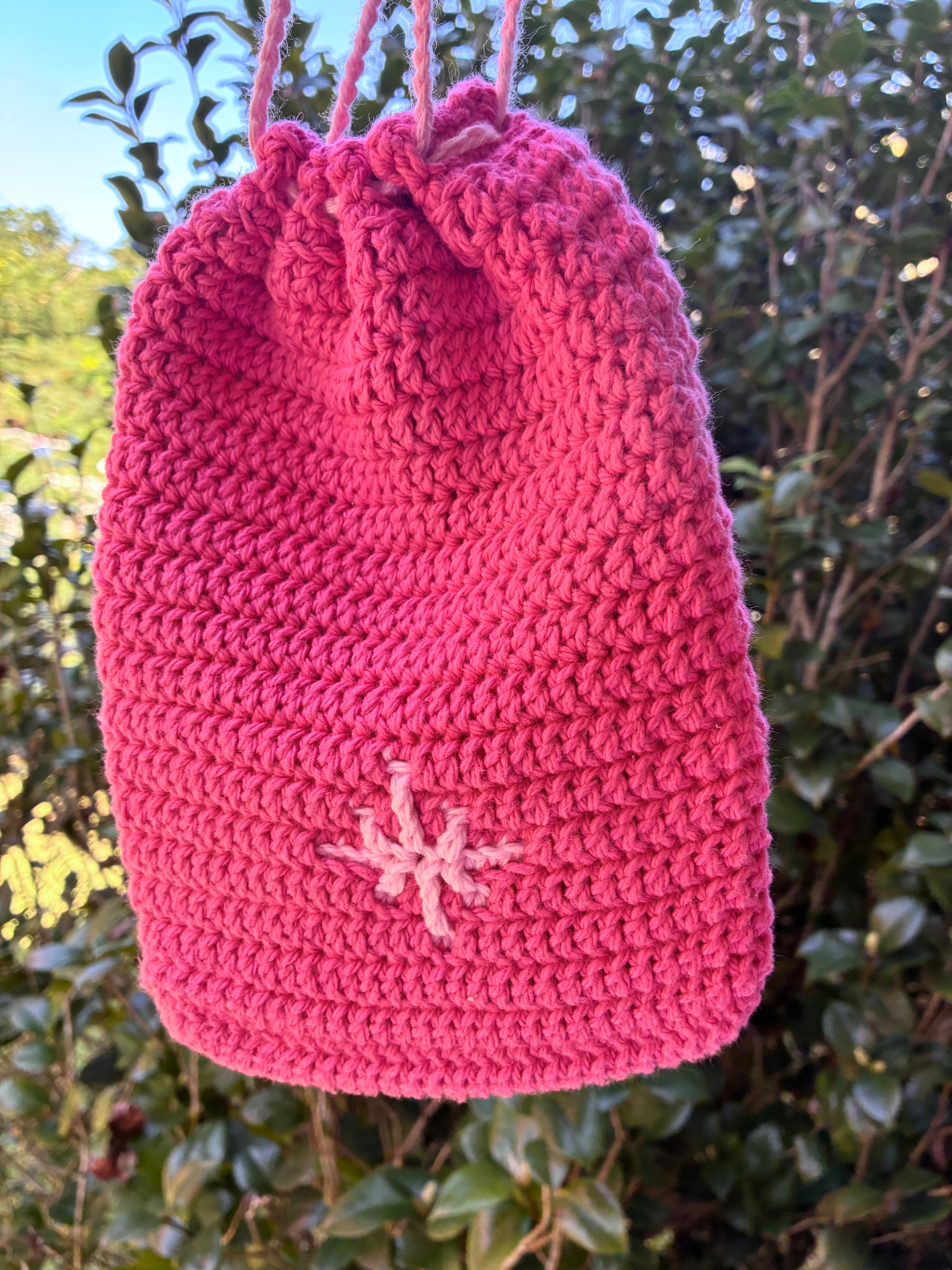 The Rose Bag (Dark pink & light pink)