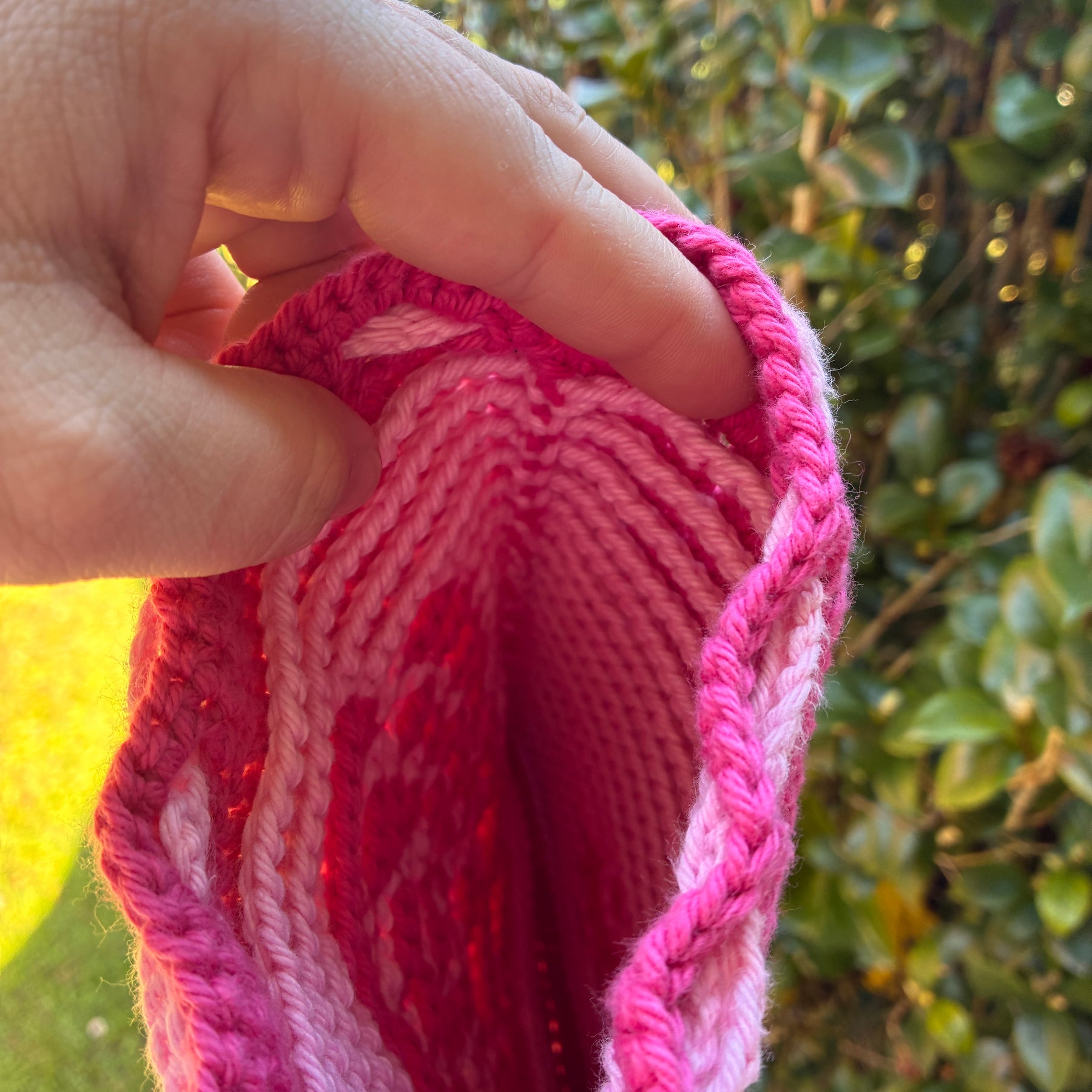 The Rose Bag (Dark pink & light pink)
