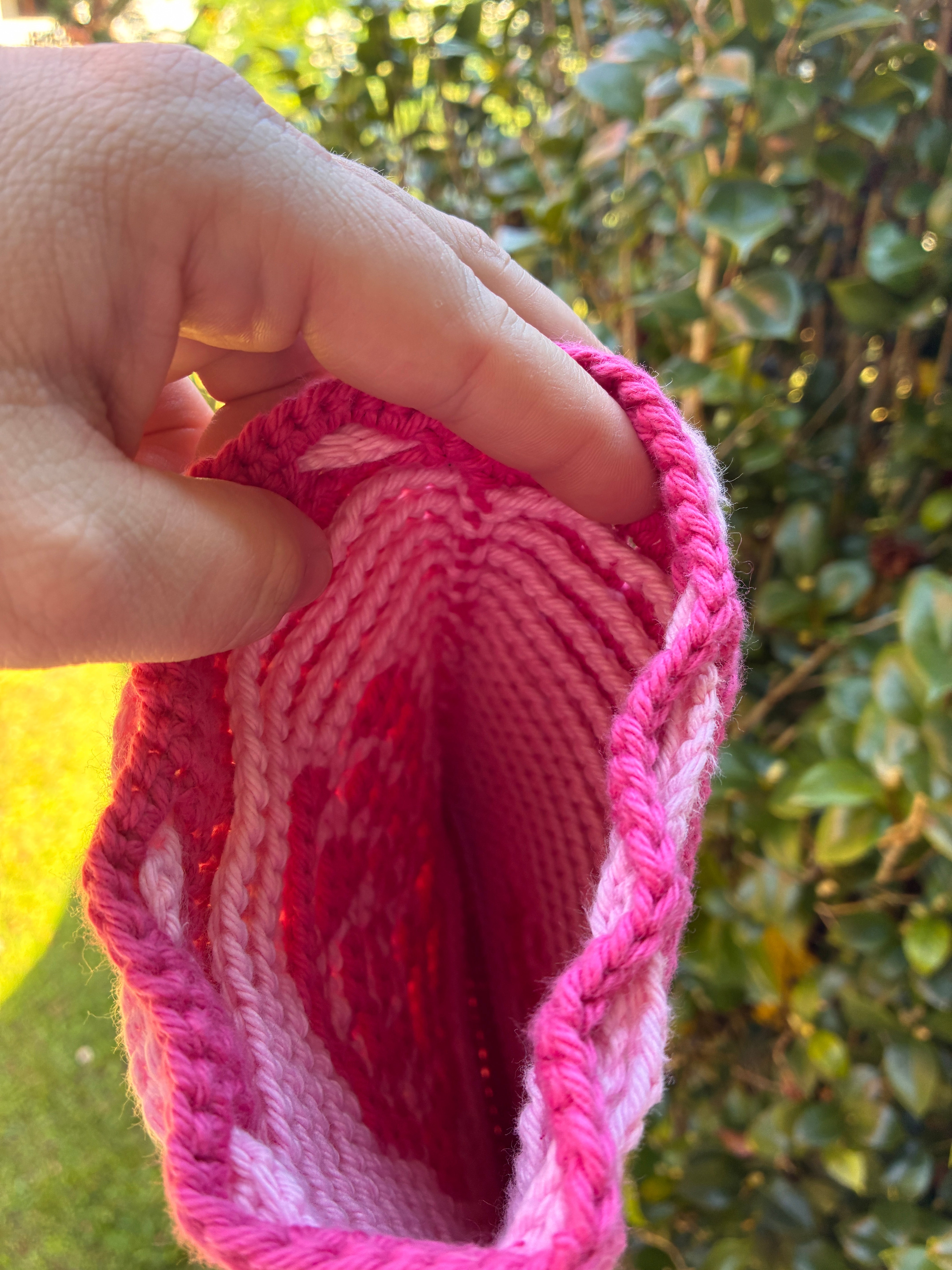 The Rose Bag (Dark pink & light pink)