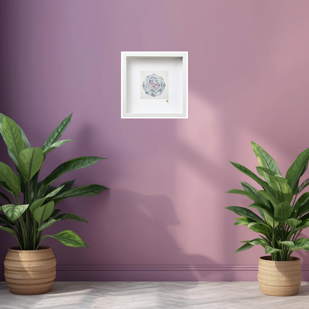 Heavenly Whispers with Crushed Amethyst Mayan Blue Purpurite