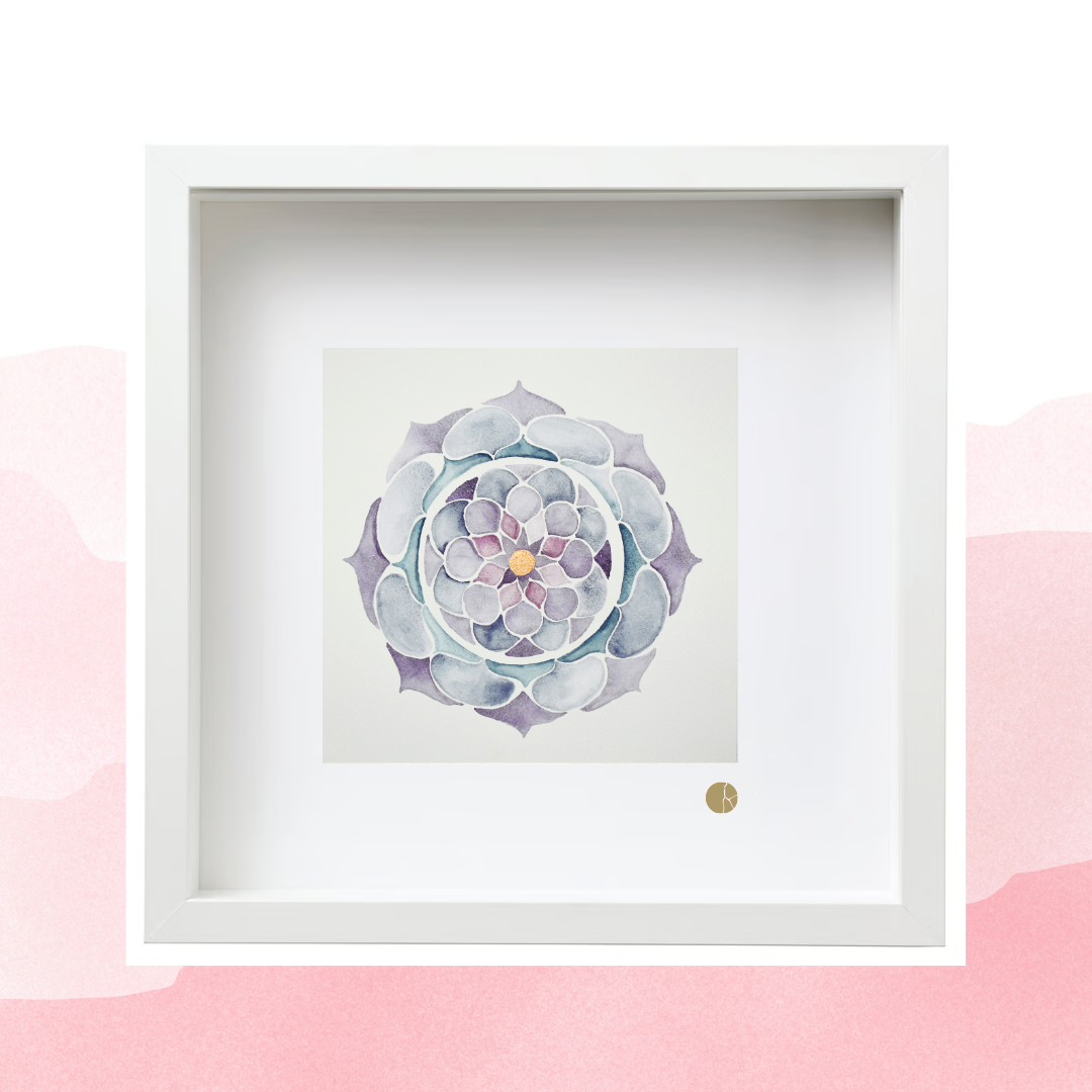 Heavenly Whispers with Crushed Amethyst Mayan Blue Purpurite