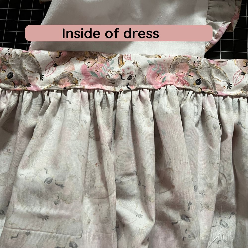 Handmade toddler pinafore / dress | Kangaroos and Koalas