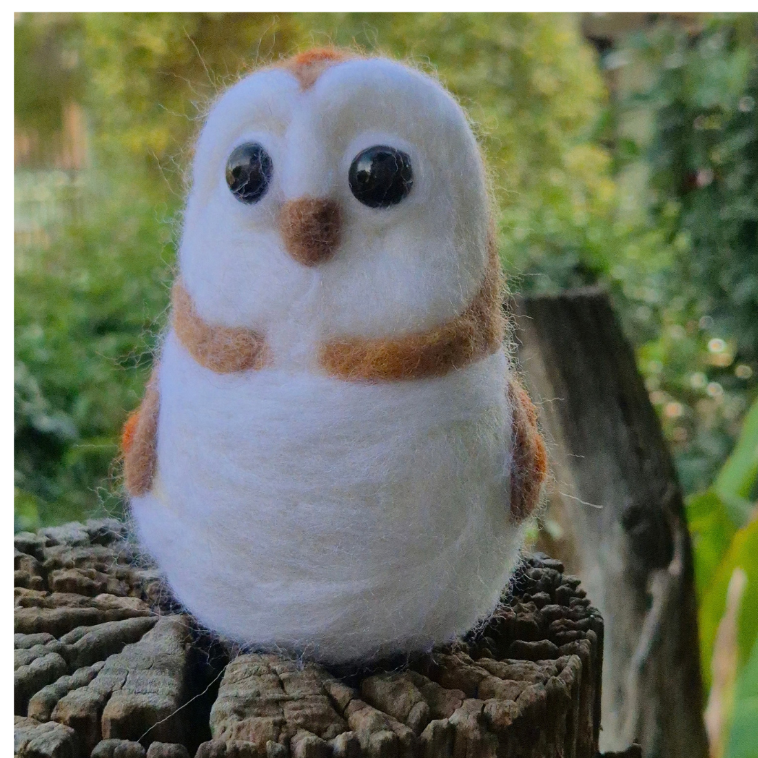 Needle Felted Owl/Decoration/Handmade/Displays