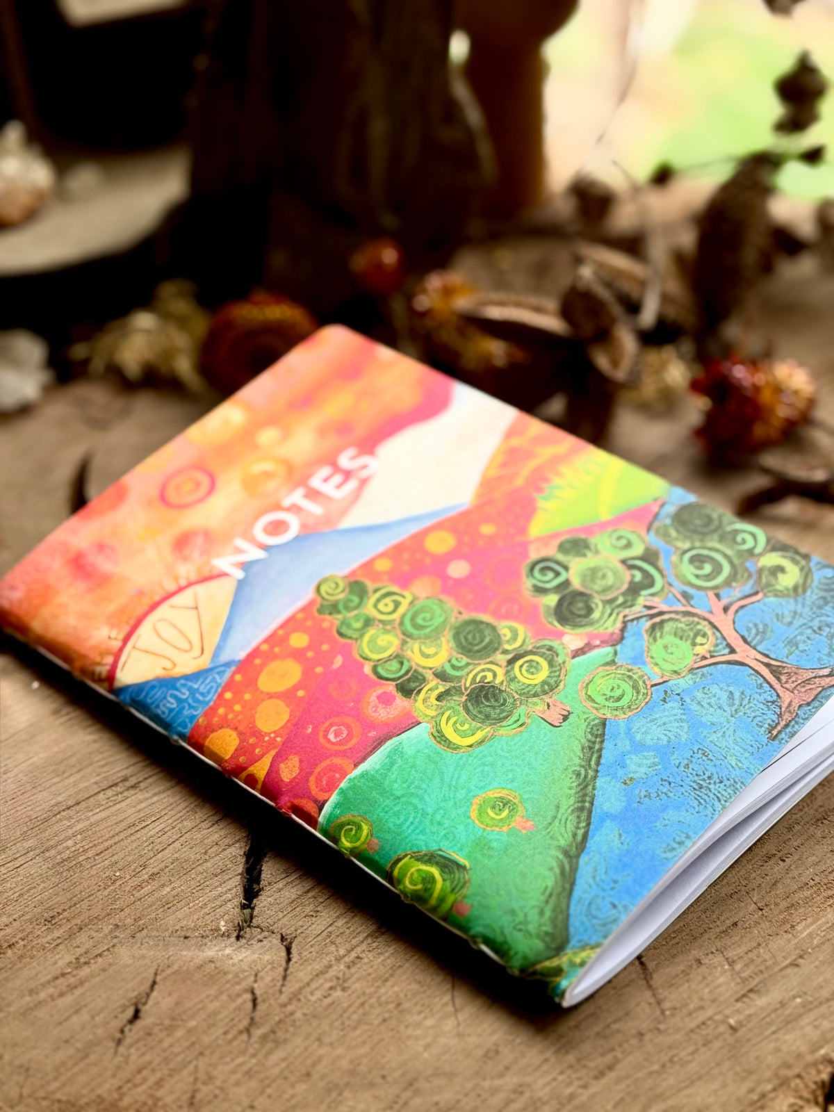 Art in the Canefields Handbound Notebook - Joy