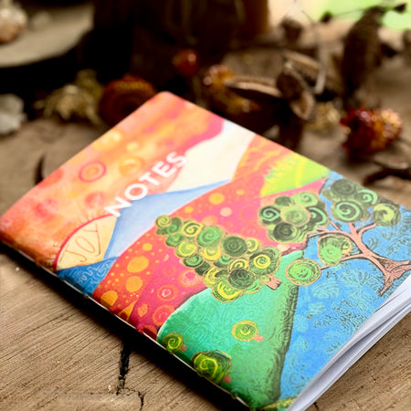 Art in the Canefields Handbound Notebook - Joy