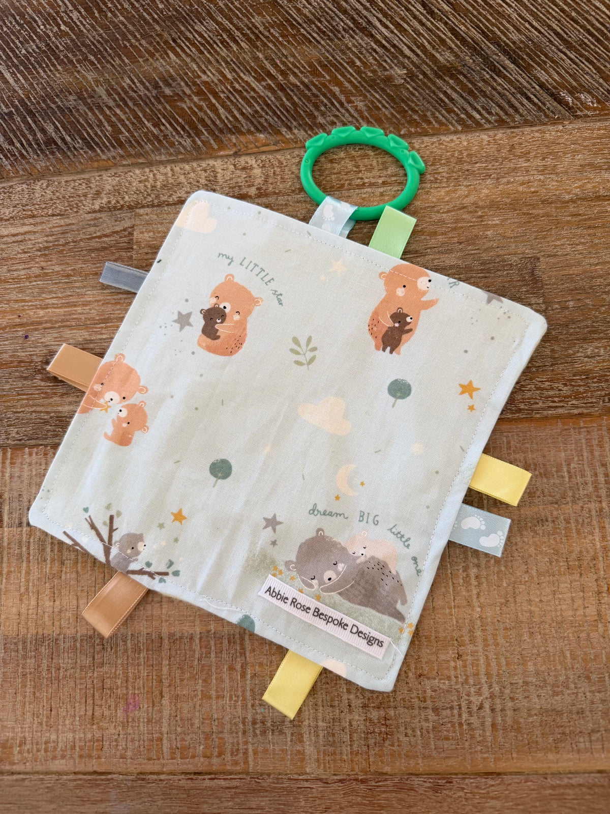 Crinkle sensory mat for baby or young child