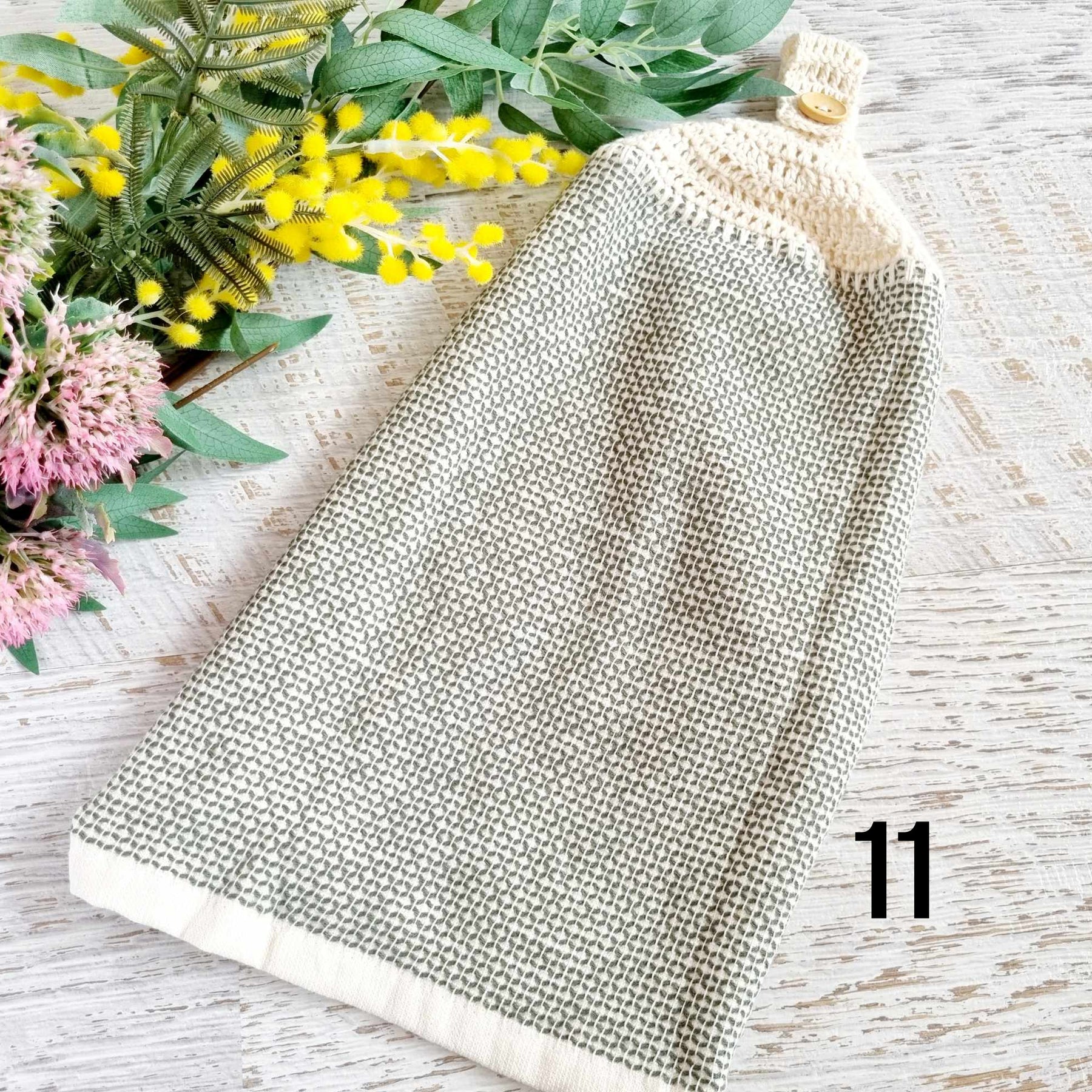 Kitchen Hand Towel | Hanging | Cotton | SINGLE LAYER | 9 Styles - 10-18