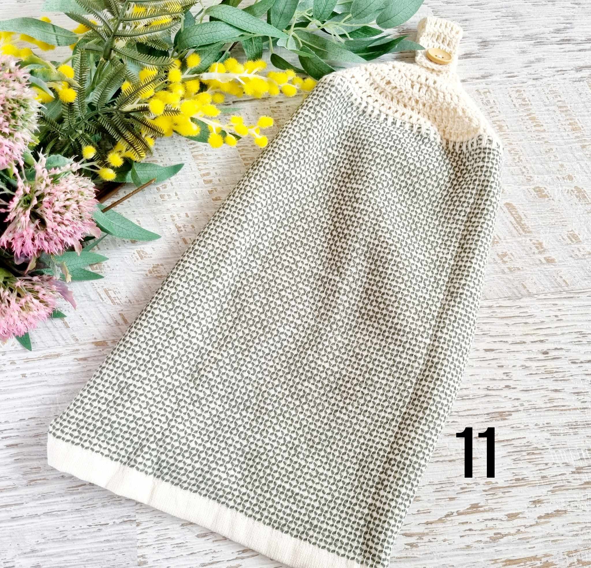 Kitchen Hand Towel | Hanging | Cotton | SINGLE LAYER | 9 Styles - 10-18