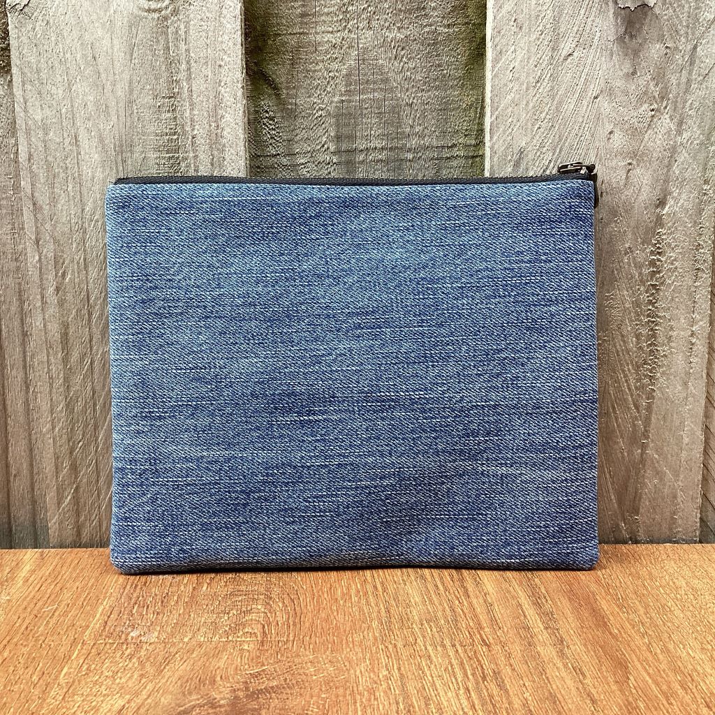 Upcycled Denim Purse – Back Pocket Design