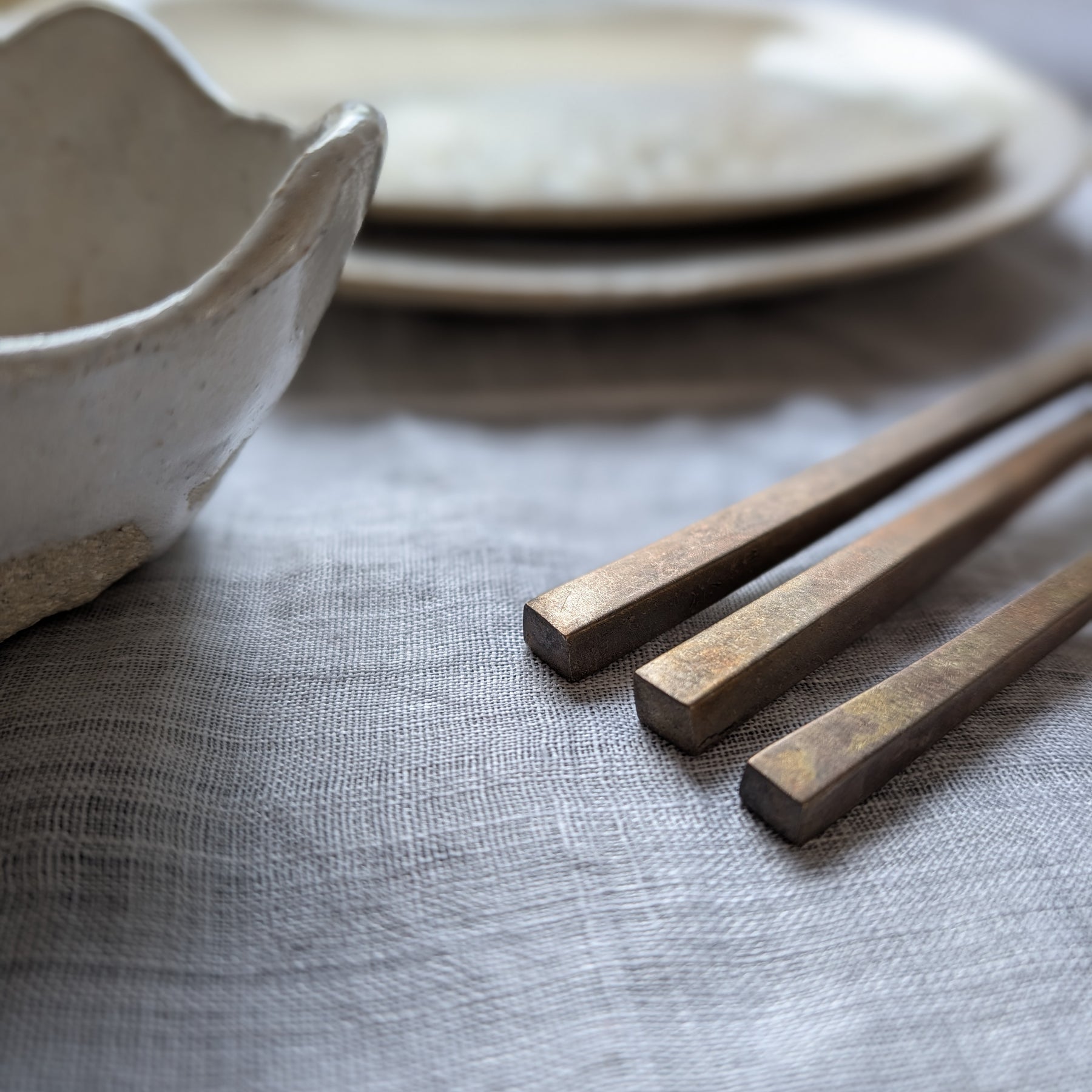 Handmade Ceramic Dinnerware Gift Set | share • feast • enjoy