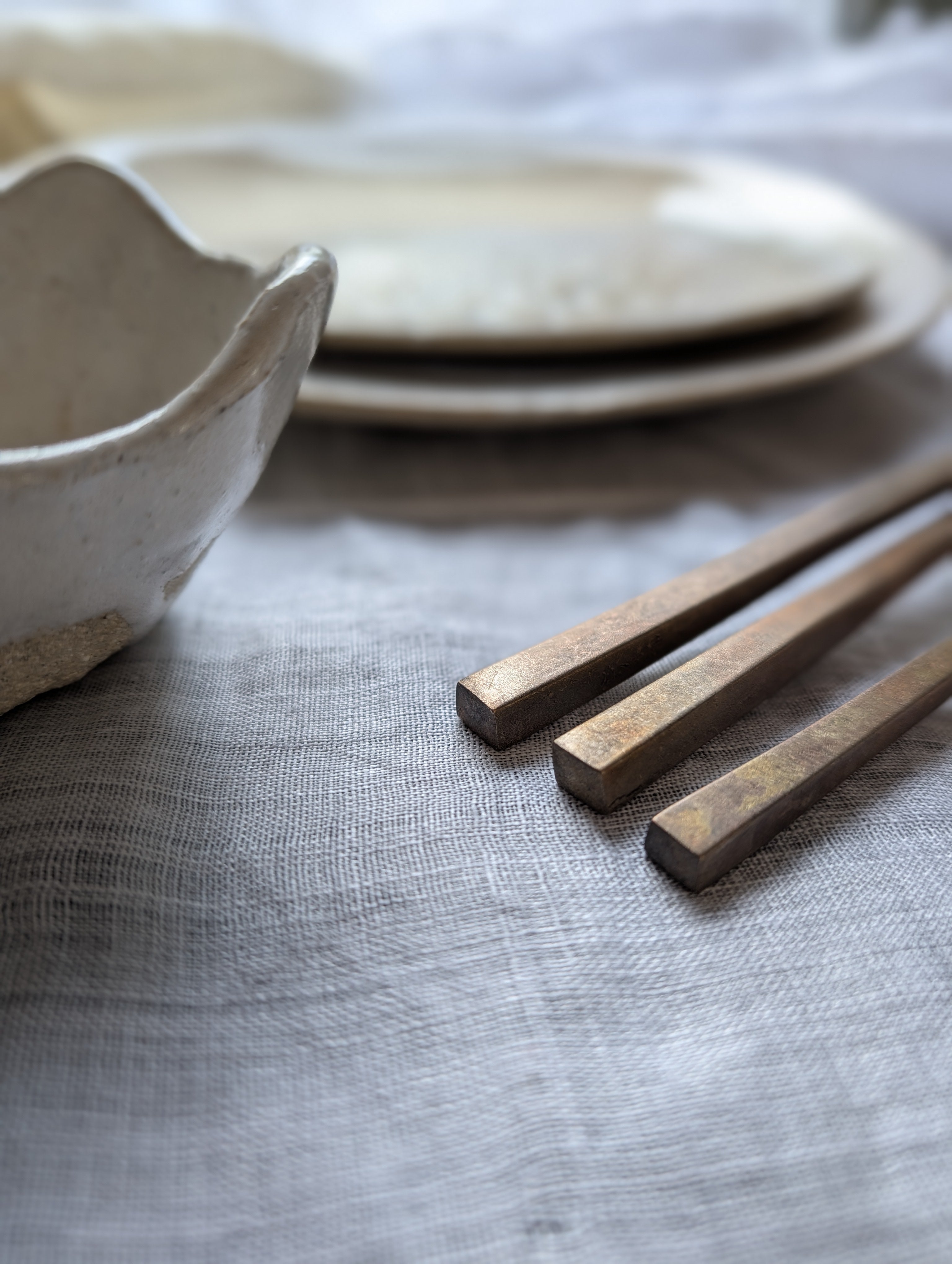 Handmade Ceramic Dinnerware Gift Set | share • feast • enjoy