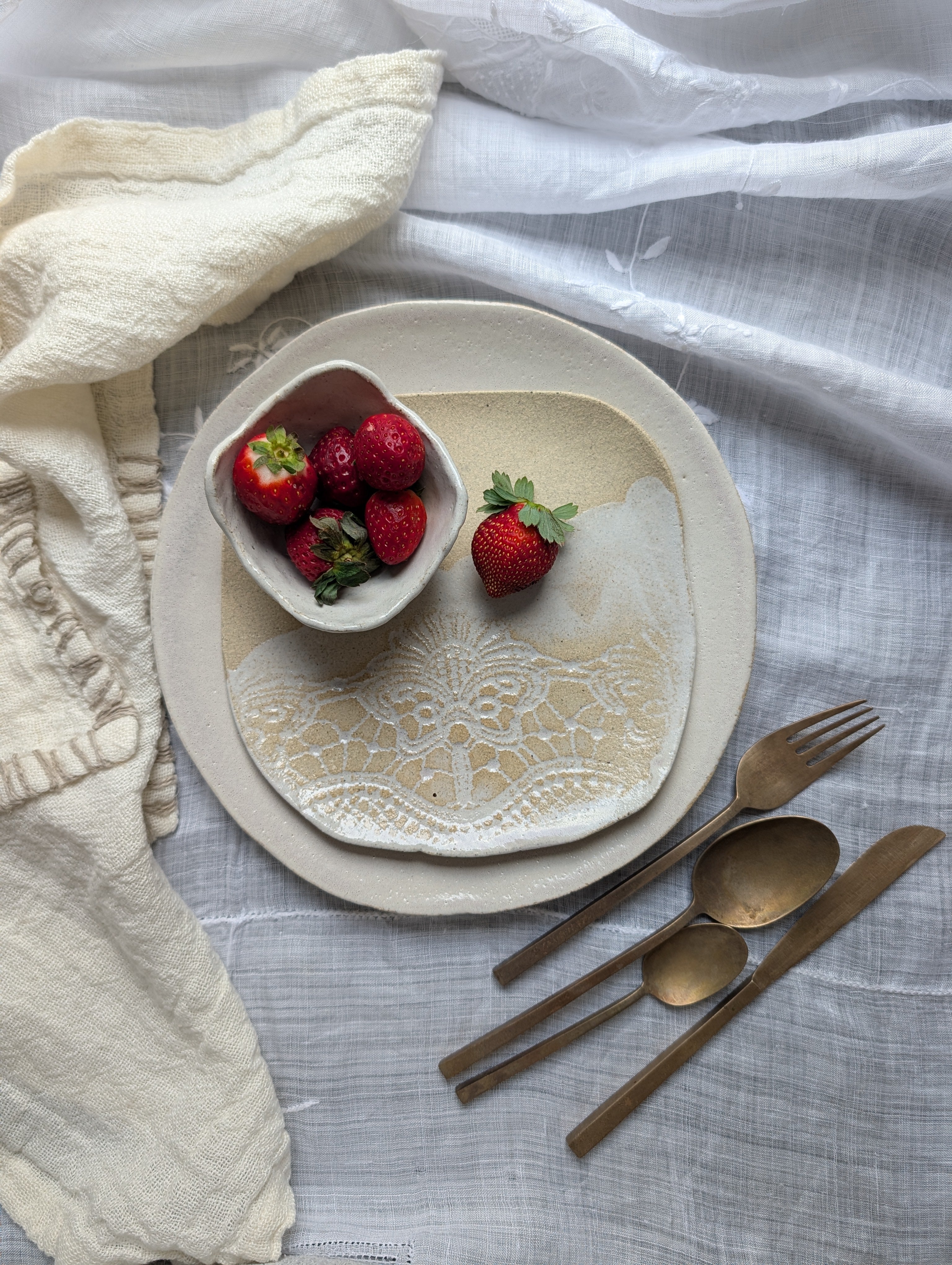 Handmade Ceramic Tableware Gift Set | share • feast • enjoy