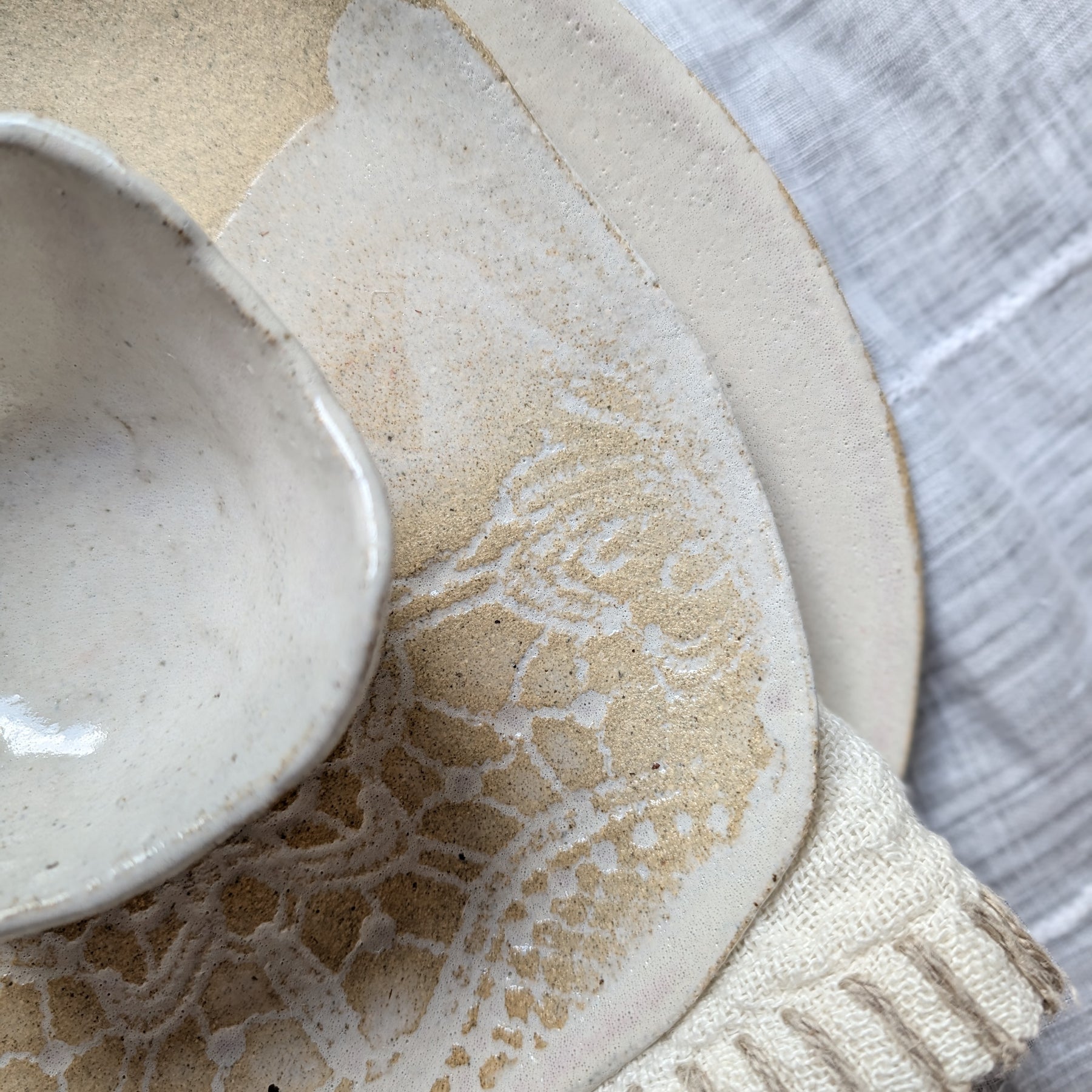 Handmade Ceramic Dinnerware Gift Set | share • feast • enjoy