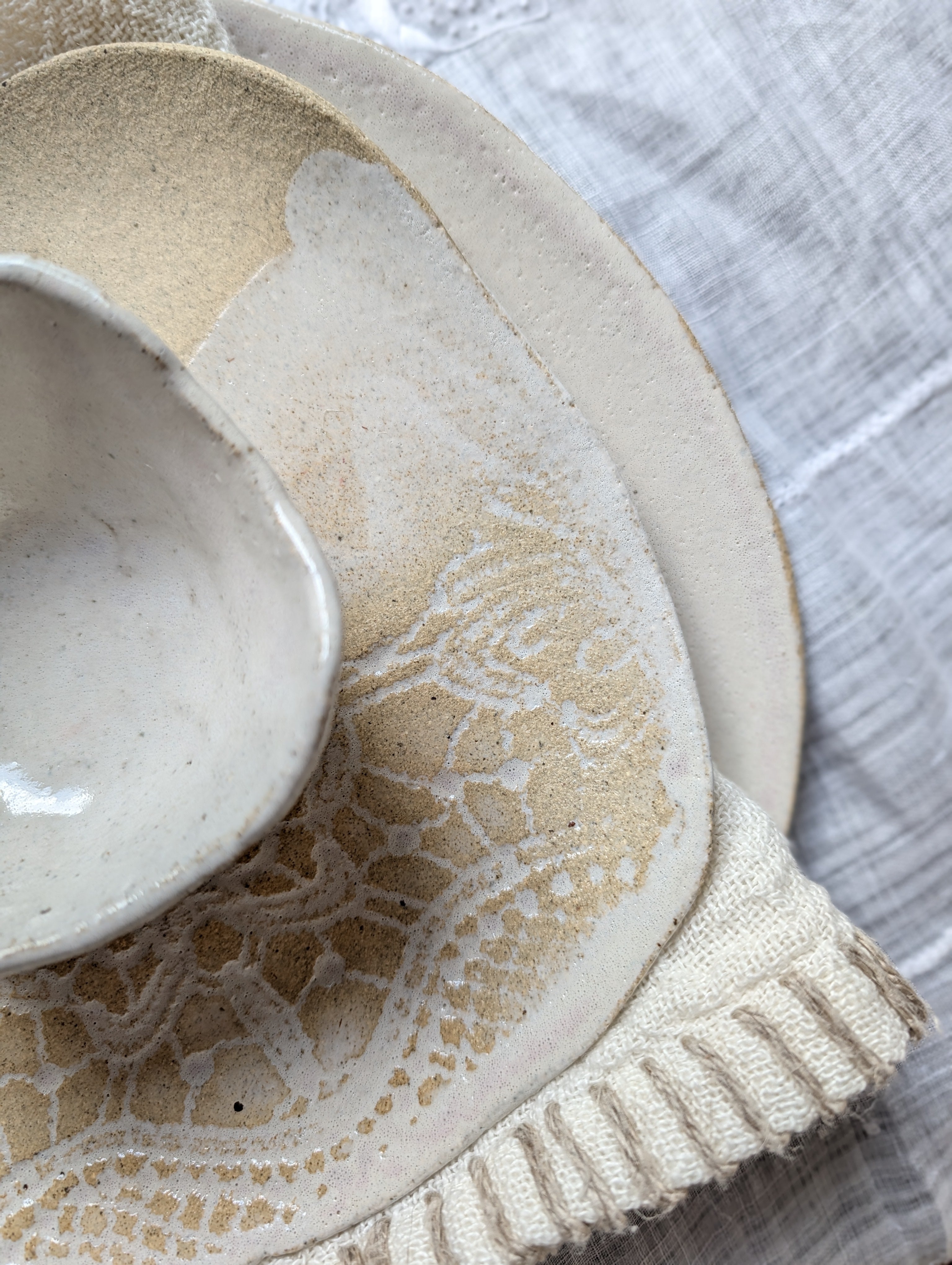 Handmade Ceramic Dinnerware Gift Set | share • feast • enjoy
