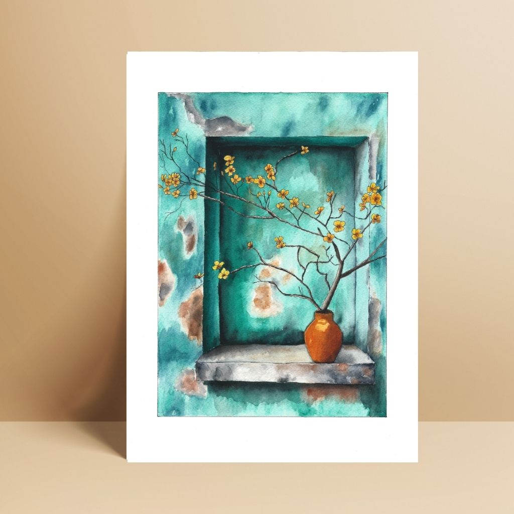 A Little Winter Brightness Fine Art Print