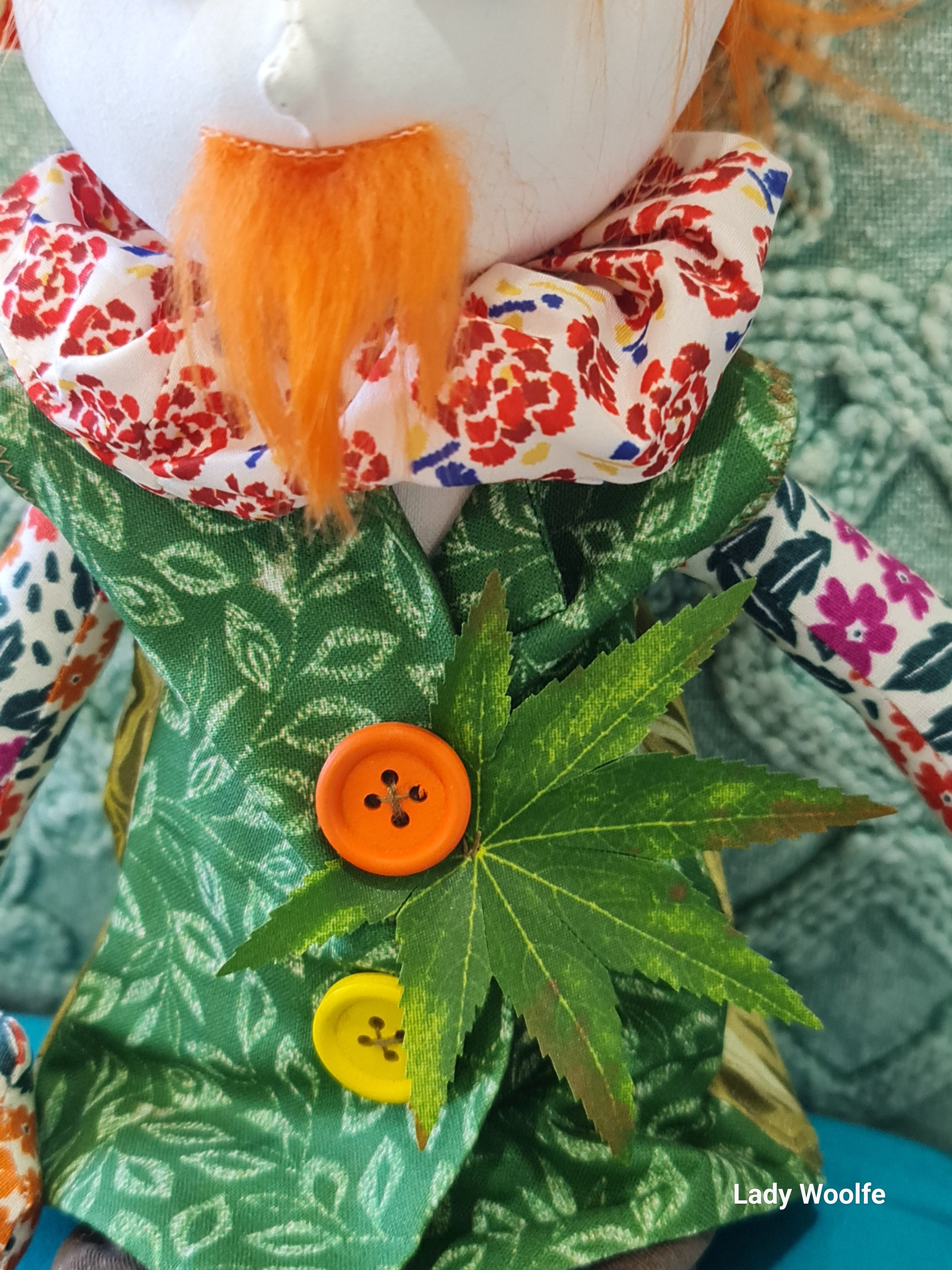 Handmade Art Doll - Worzel the Forest Dweller