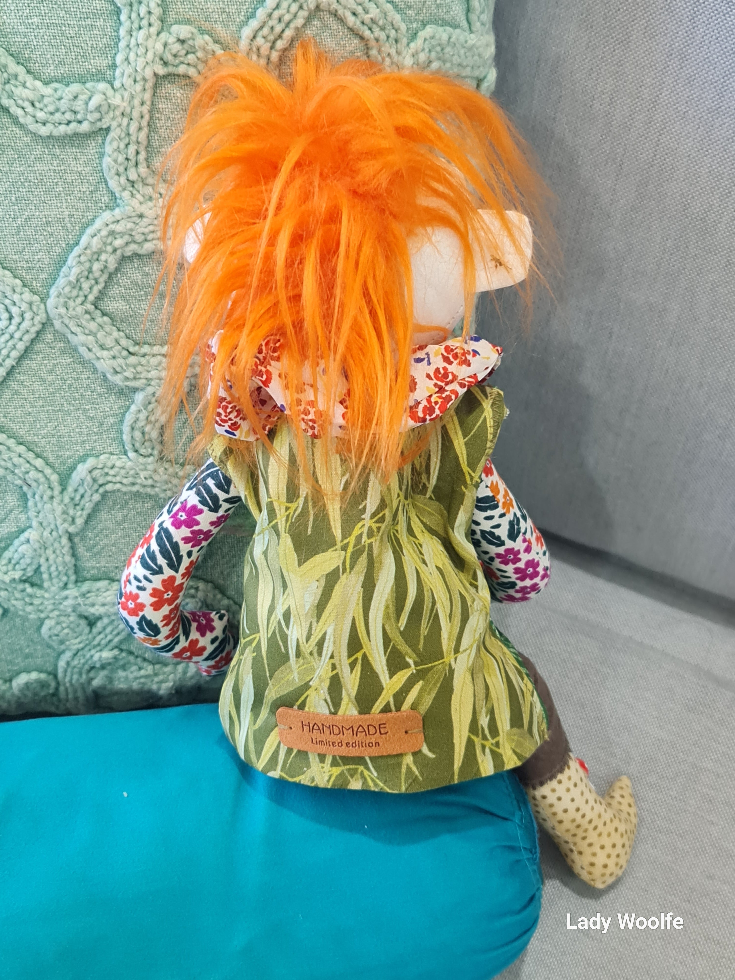 Handmade Art Doll - Worzel the Forest Dweller