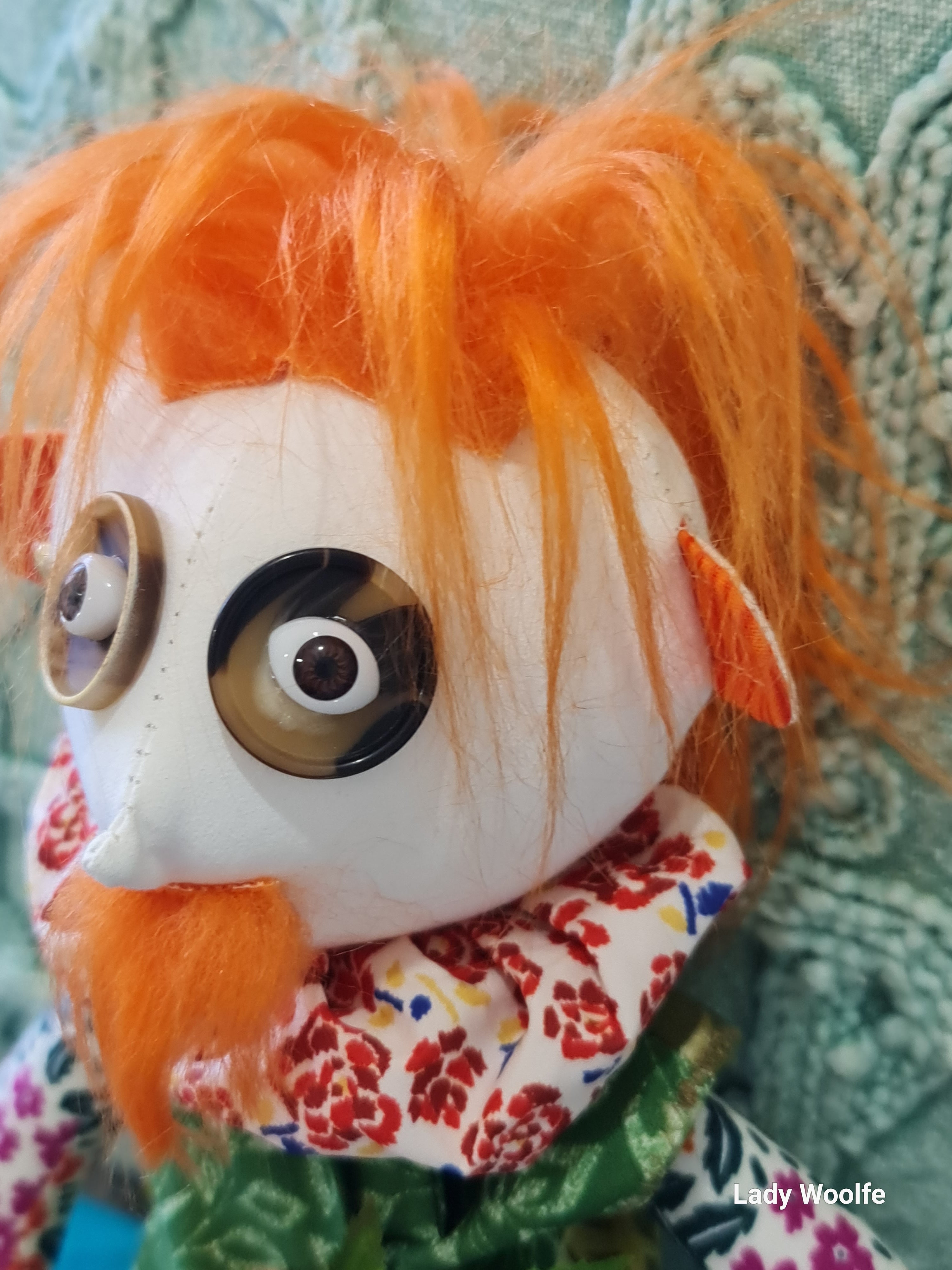 Handmade Art Doll - Worzel the Forest Dweller