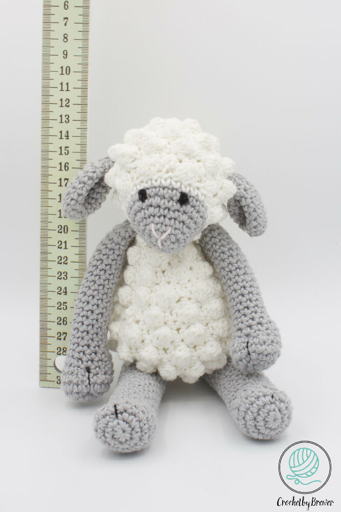 Lucy the Lamb | Handmade Crochet Toy