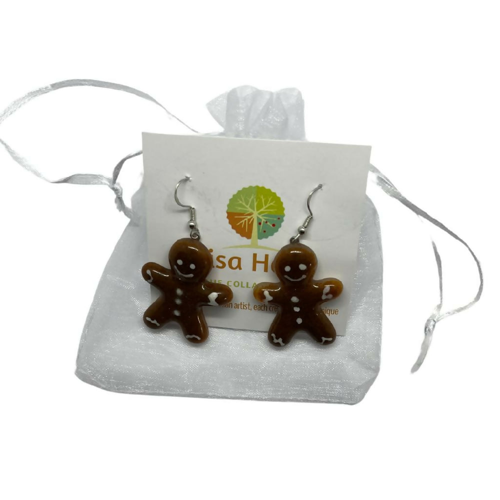 GINGER BREAD EARRINGS