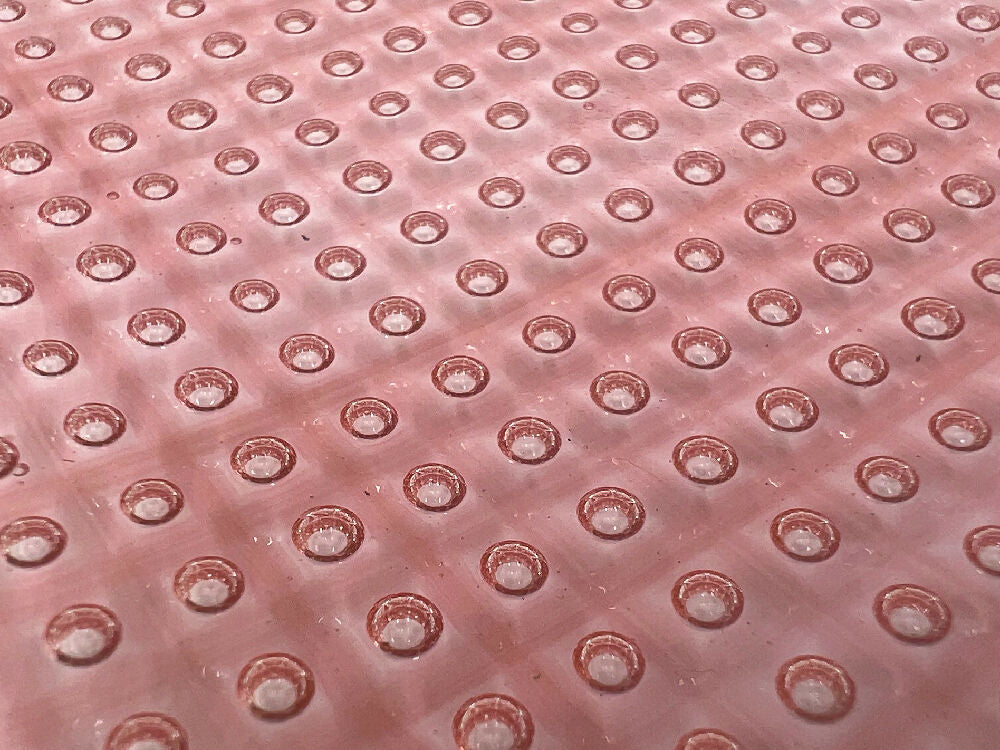 Bubble Plate Close Up - Coral