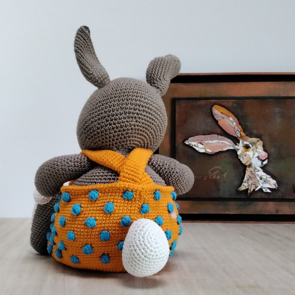 Orange-Easter-Bunny-Basket-back-Australian-made-watch-the-birdy-crochet