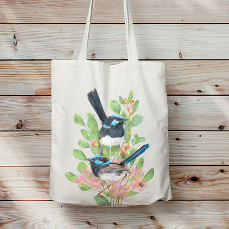 Tote Bag - Superb Fairy-wrens