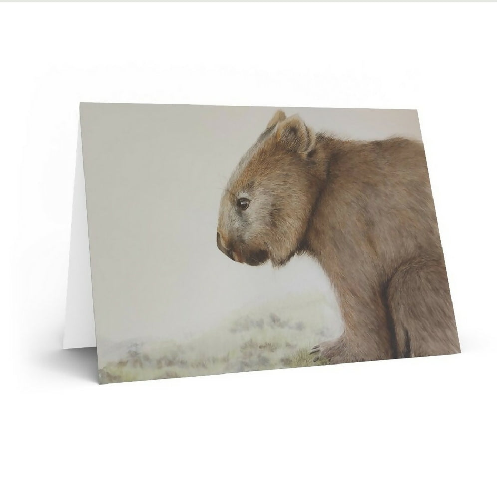 wombat greeting card