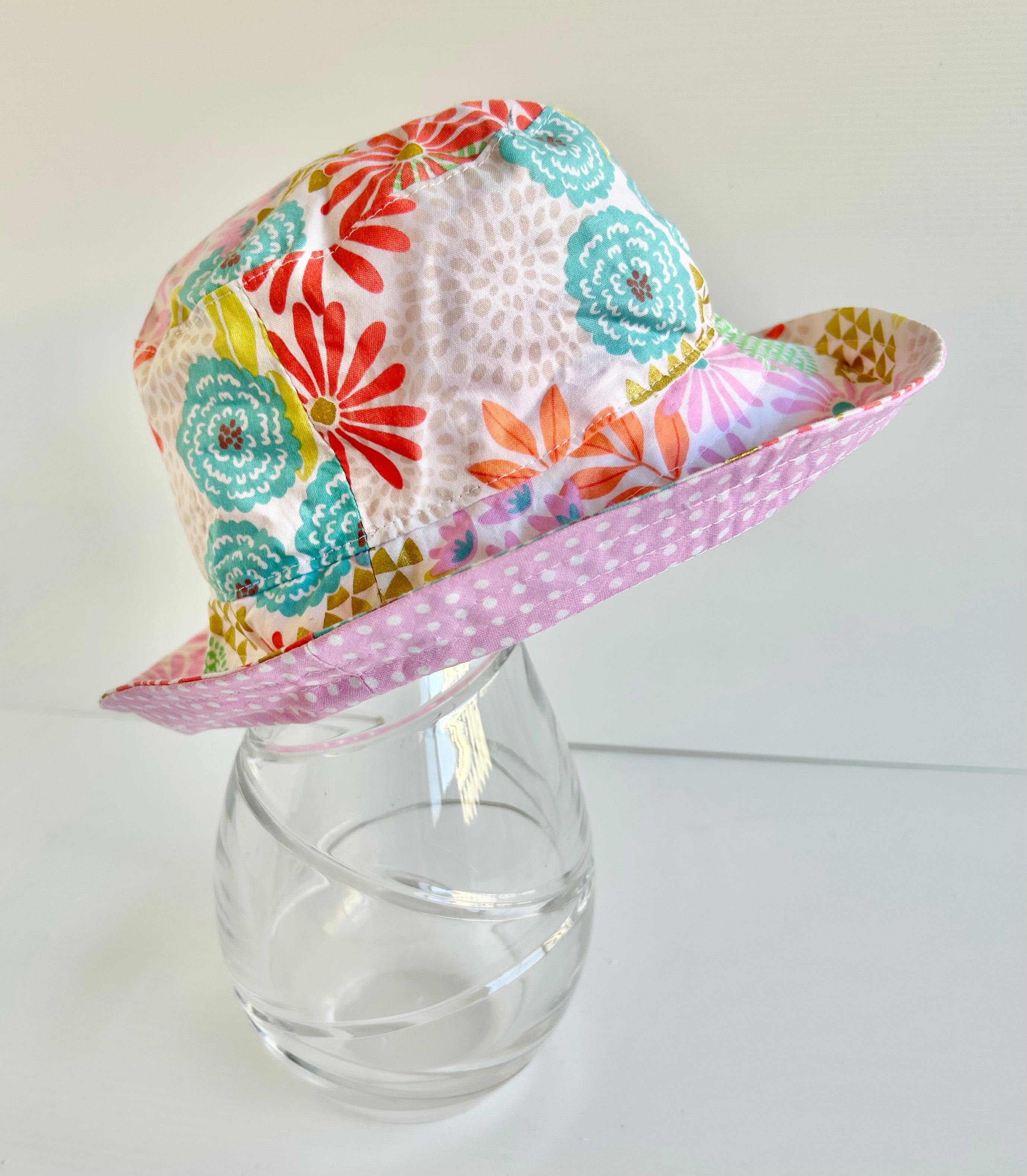 Ready to post- Extra small size wide brim hats- reduced price