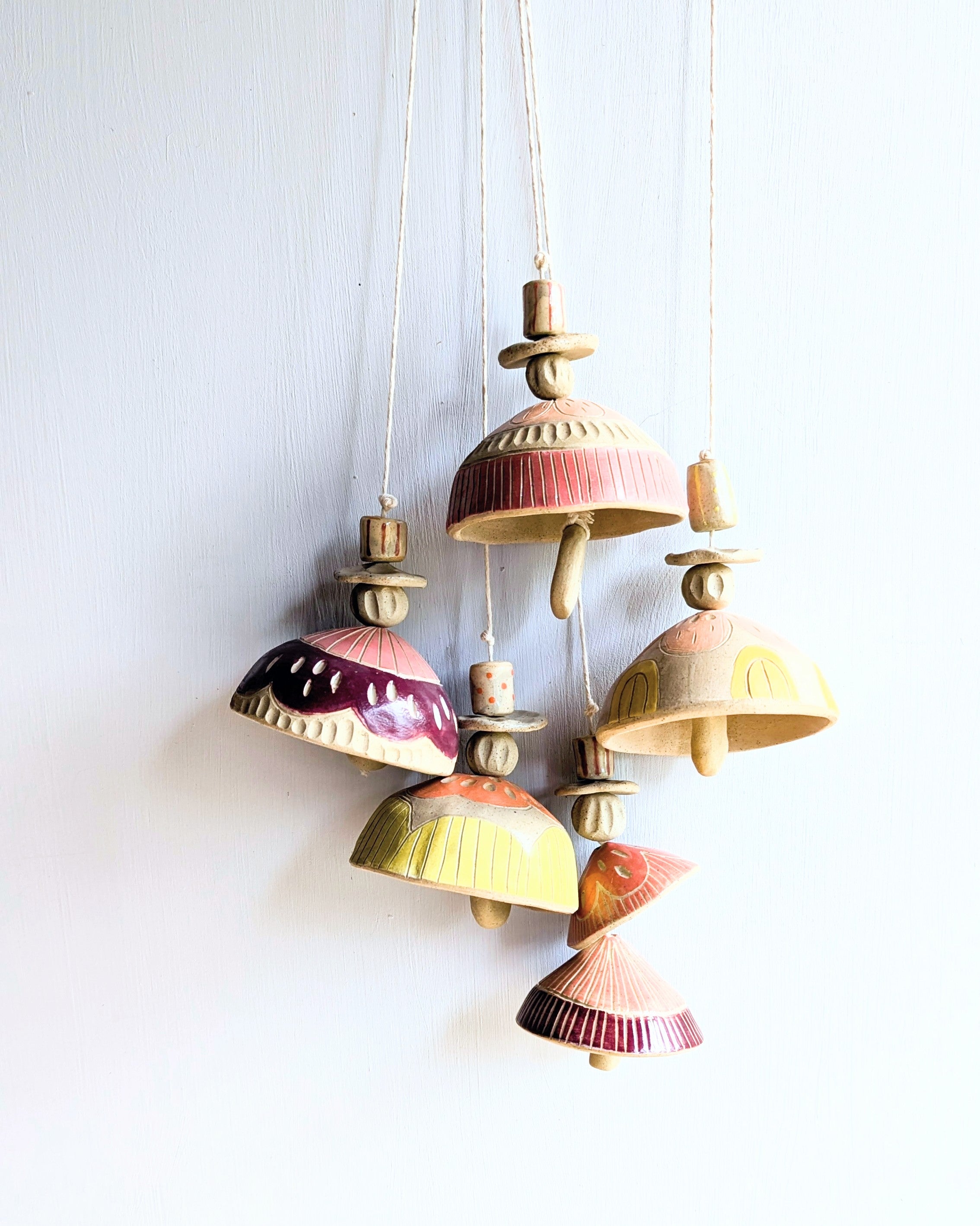 Handmade Ceramic Bells