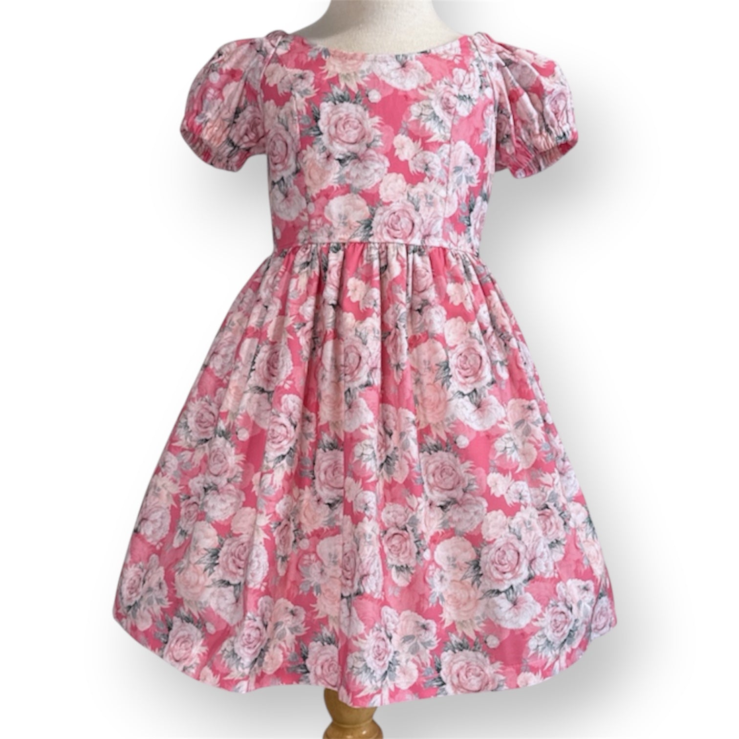 SIZE 4 Ramsey Dress | Pink Floral Girls Dress