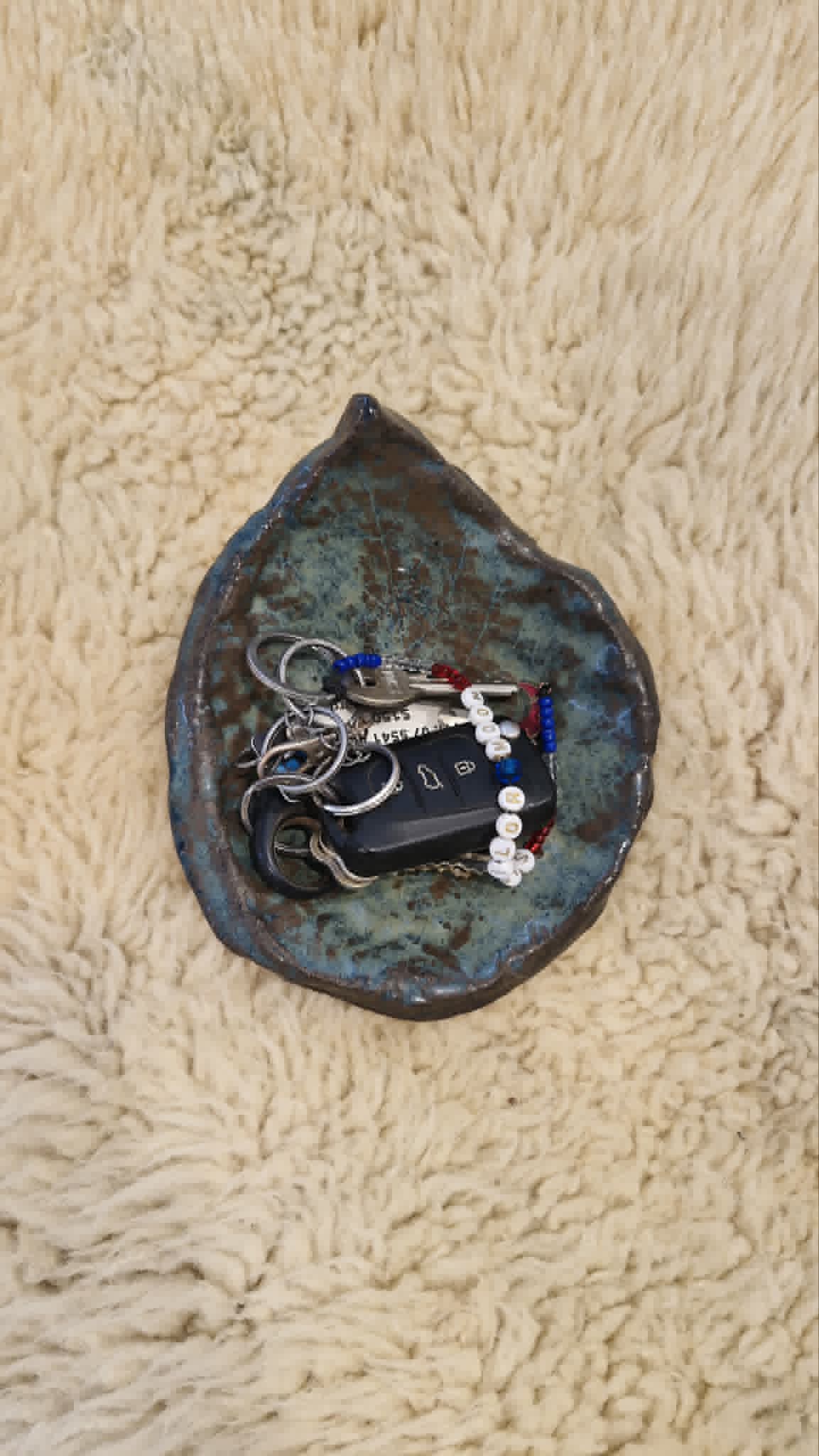 Medium Leaf Trinket Dish