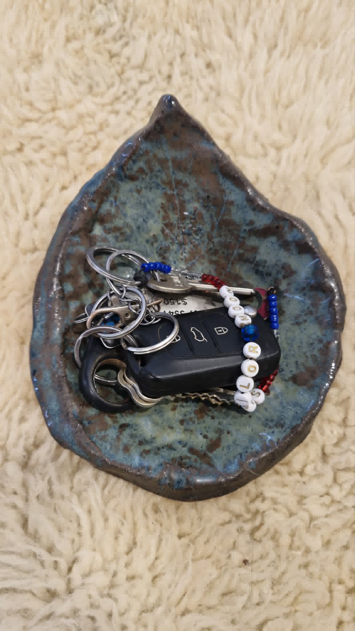 Medium Leaf Trinket Dish