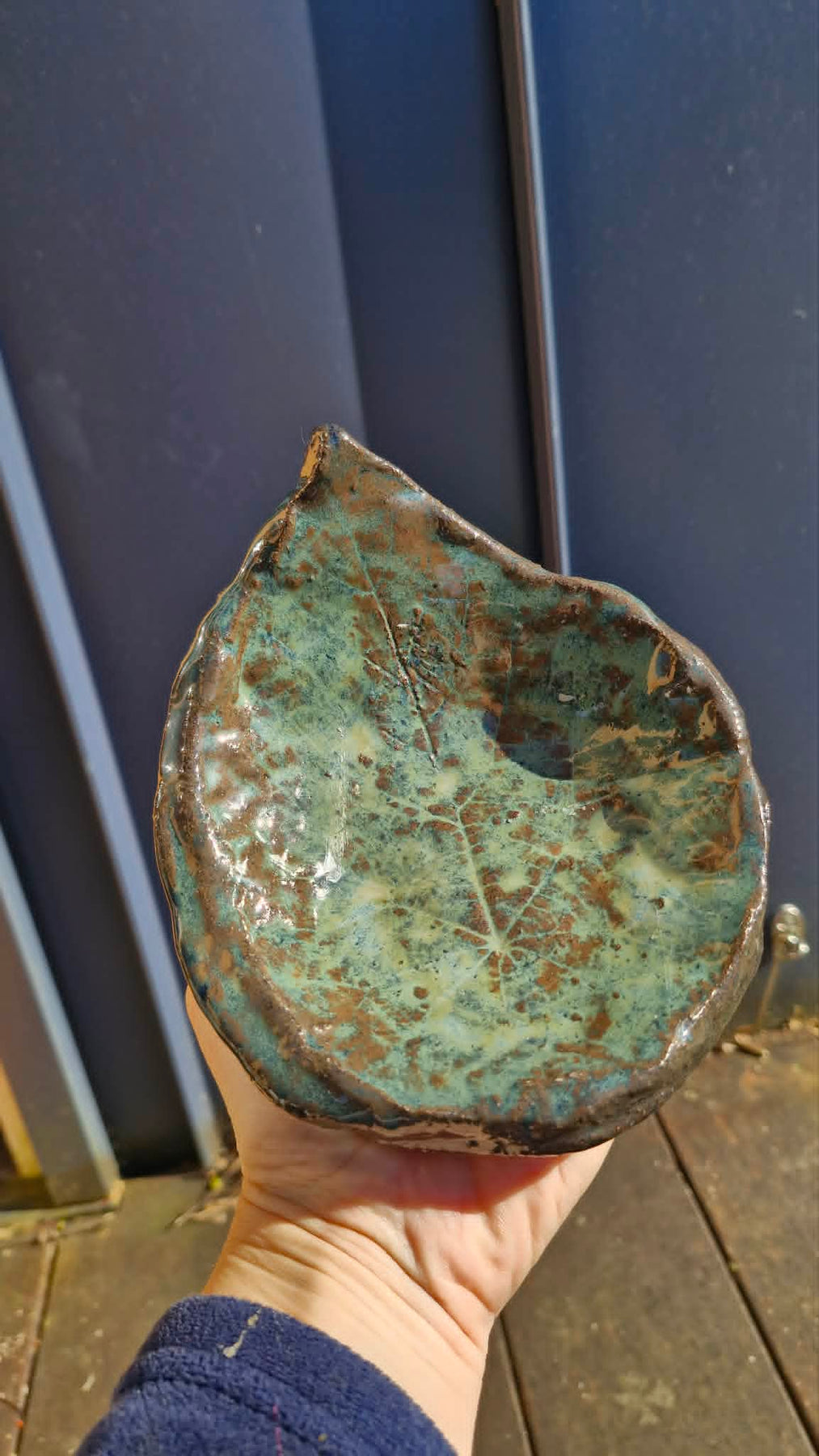 Medium Leaf Trinket Dish