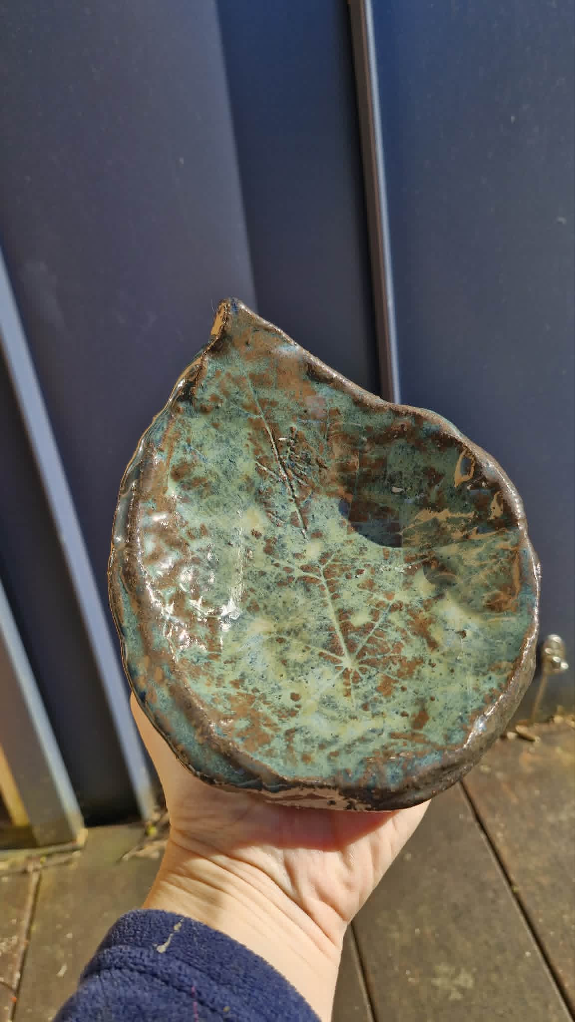 Medium Leaf Trinket Dish