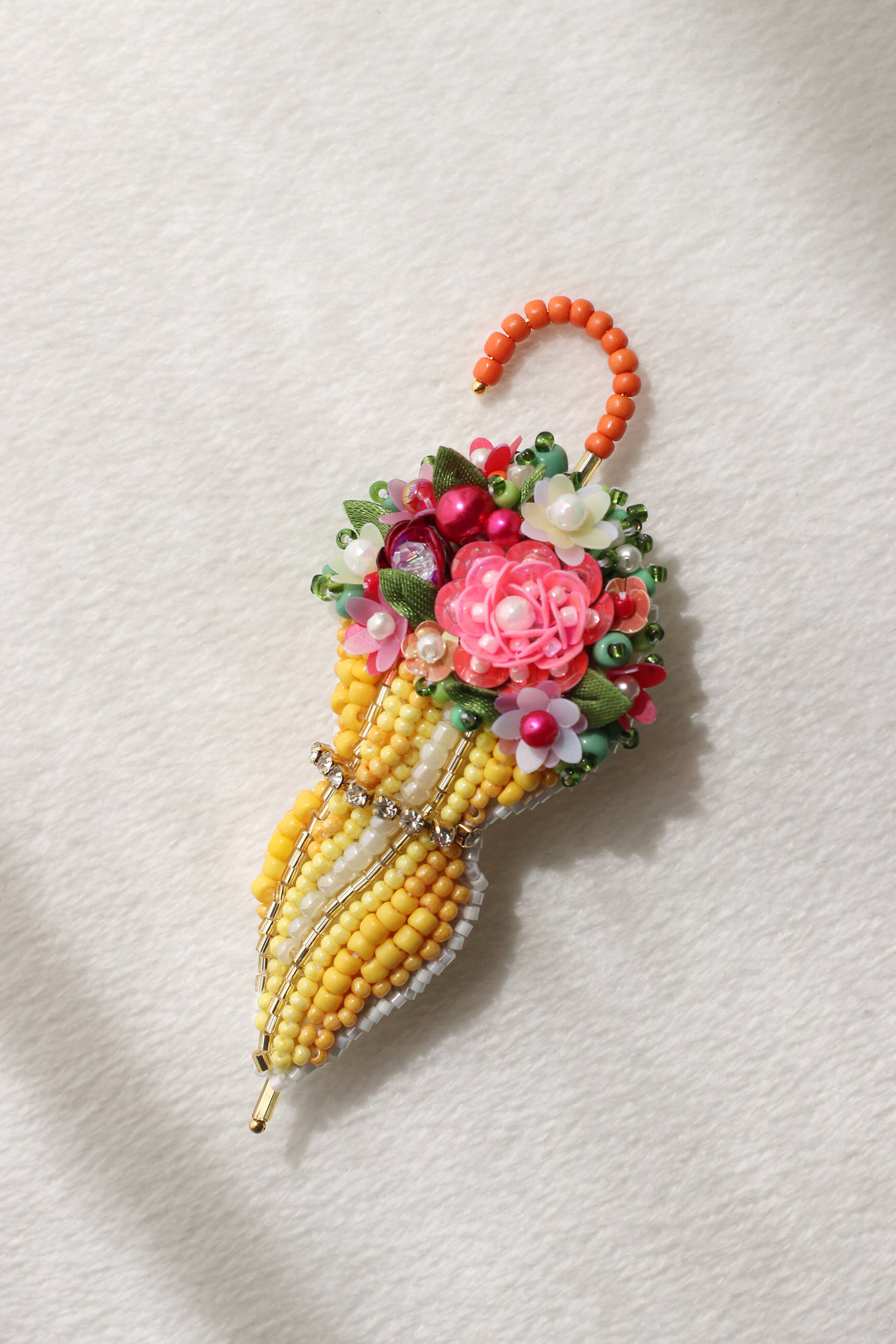 Blossom in the Rain Brooch