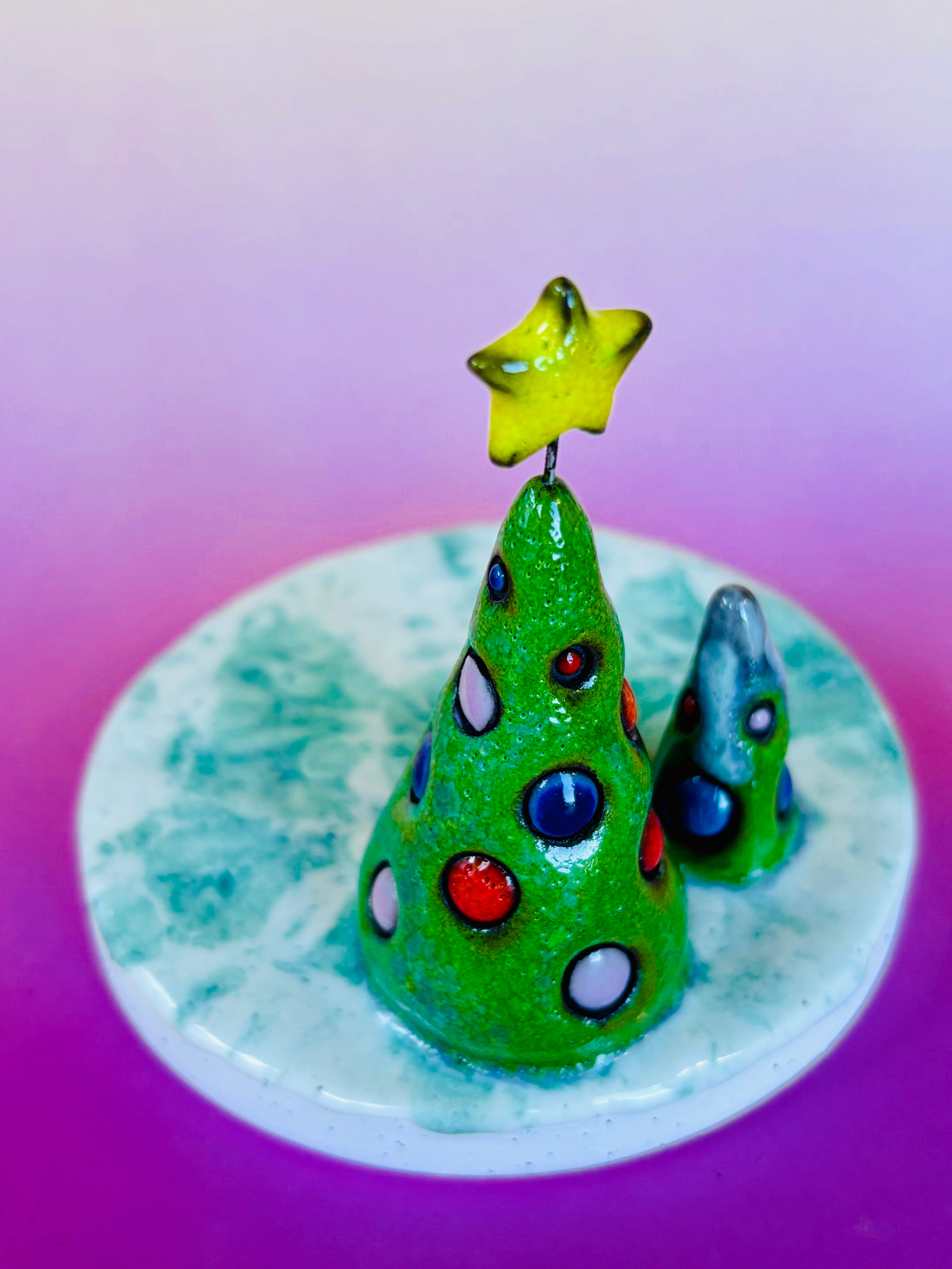 Handmade Earthenware Ceramic Tealight Holder 4