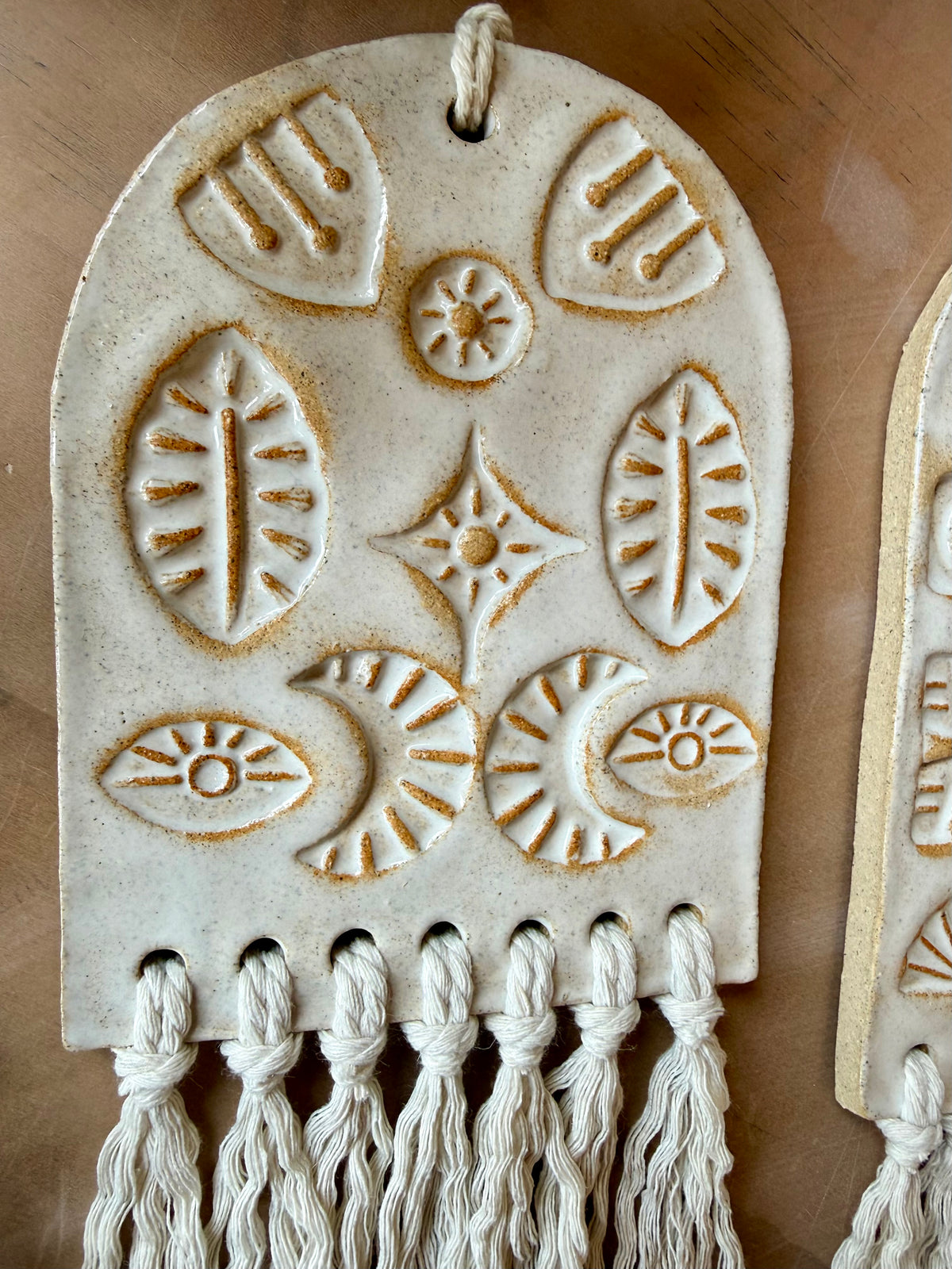 Ceramic Wall Art Tablet Duo