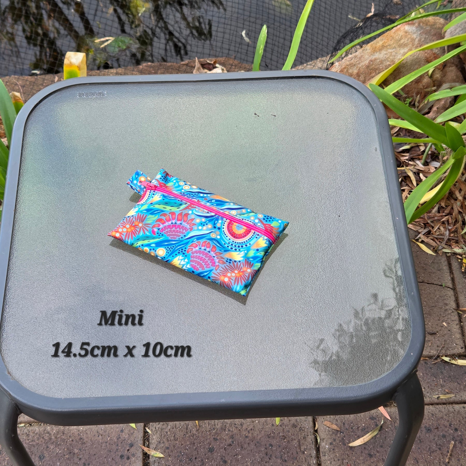 Wet Bags, Various Sizes, Colourful Dot Print Wildflowers