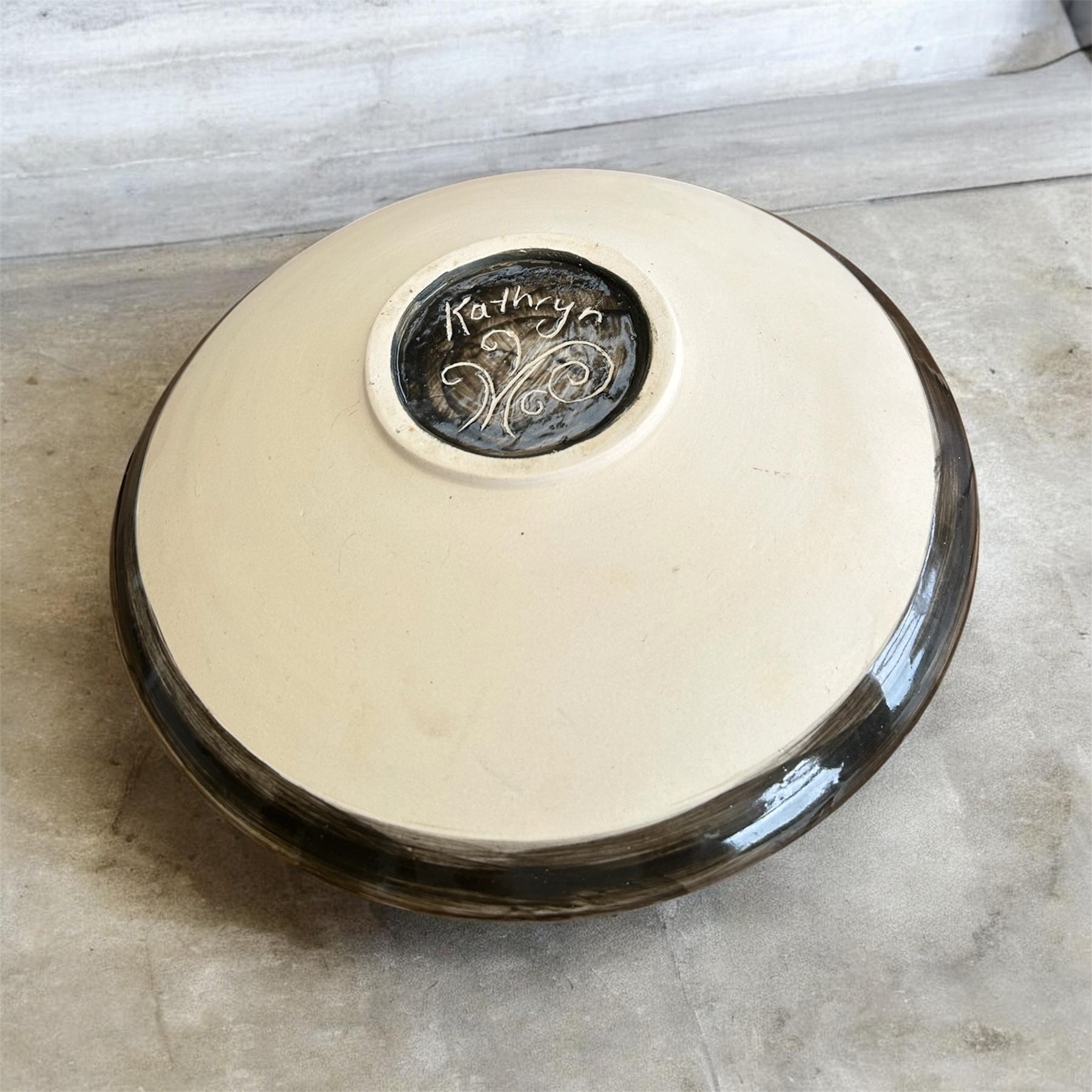 Ceramic tree of life bowl