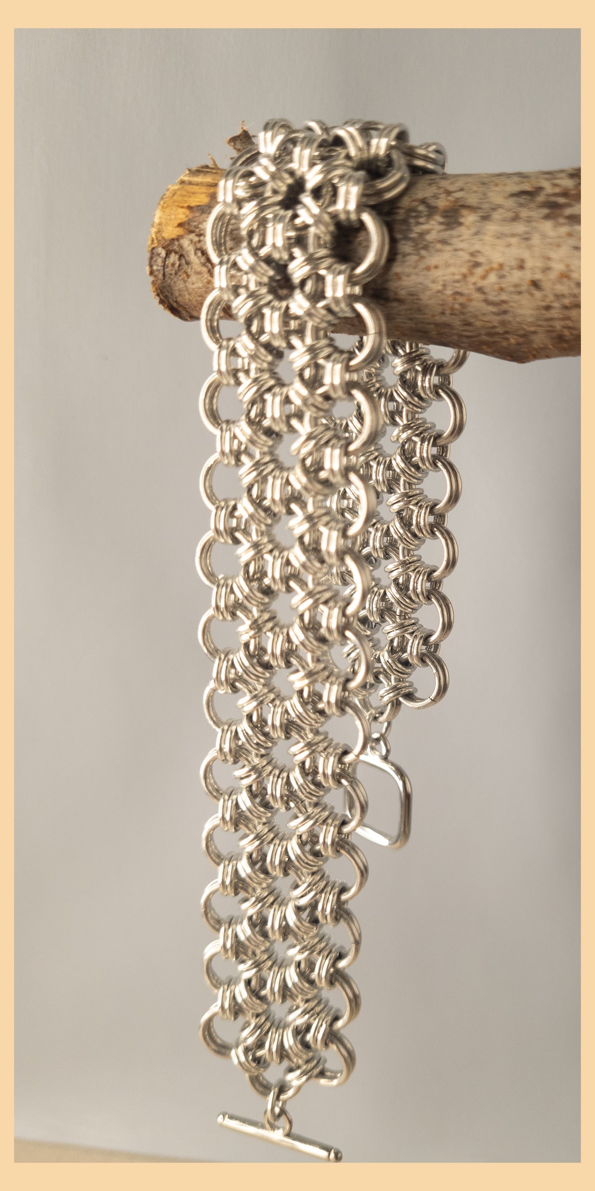 Chainmaille Japanese 12 in 2 Bracelet