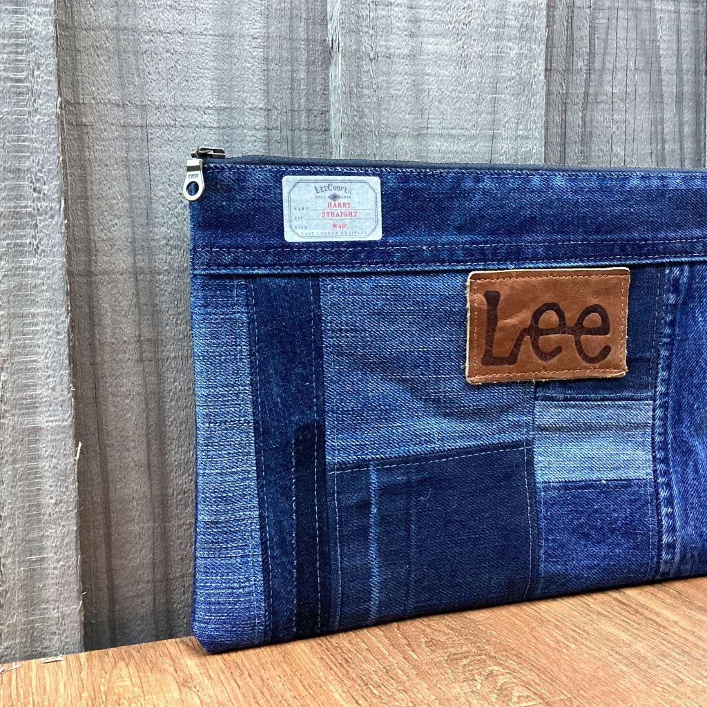 Handmade Upcycled Denim Pencil Case – Lee Tag