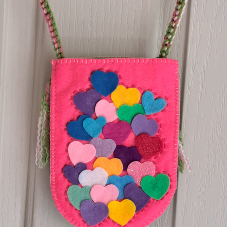 Children’s Pocket and Treasure Bags Over the Shoulder