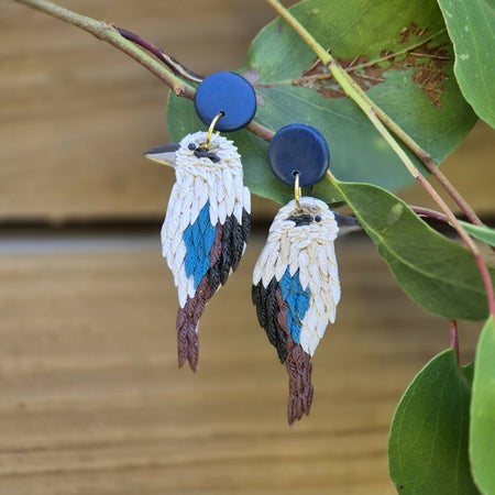 Kev Kookaburra Dangle Earrings