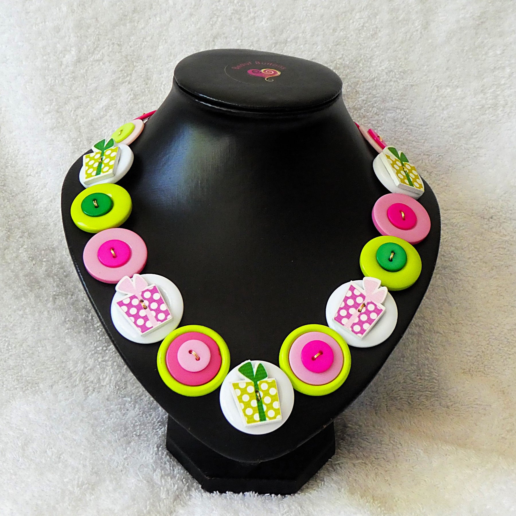 Birthday or Christmas necklace - Lets Celebrate!