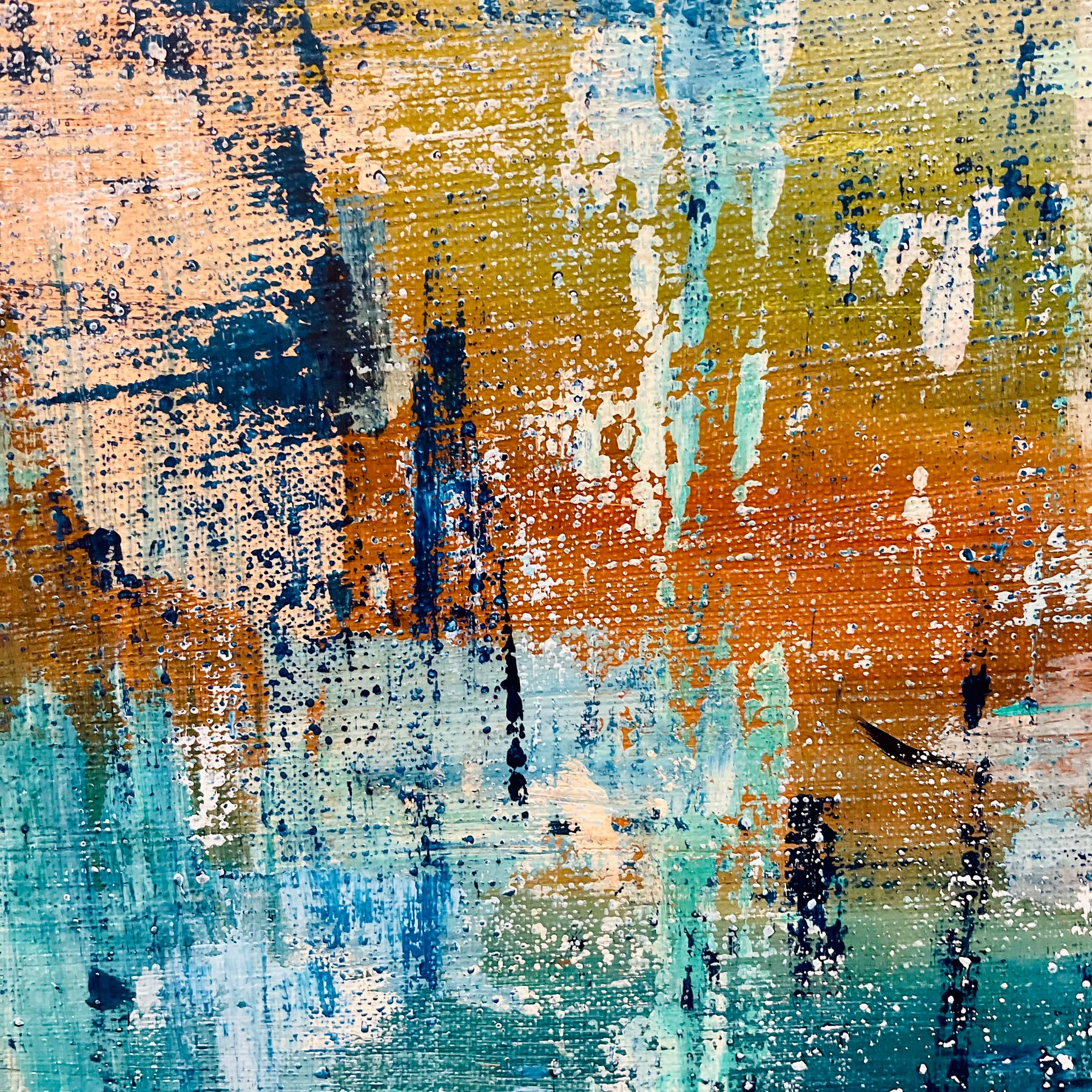Set Fire to the Rain | XL Original Stretched Canvas