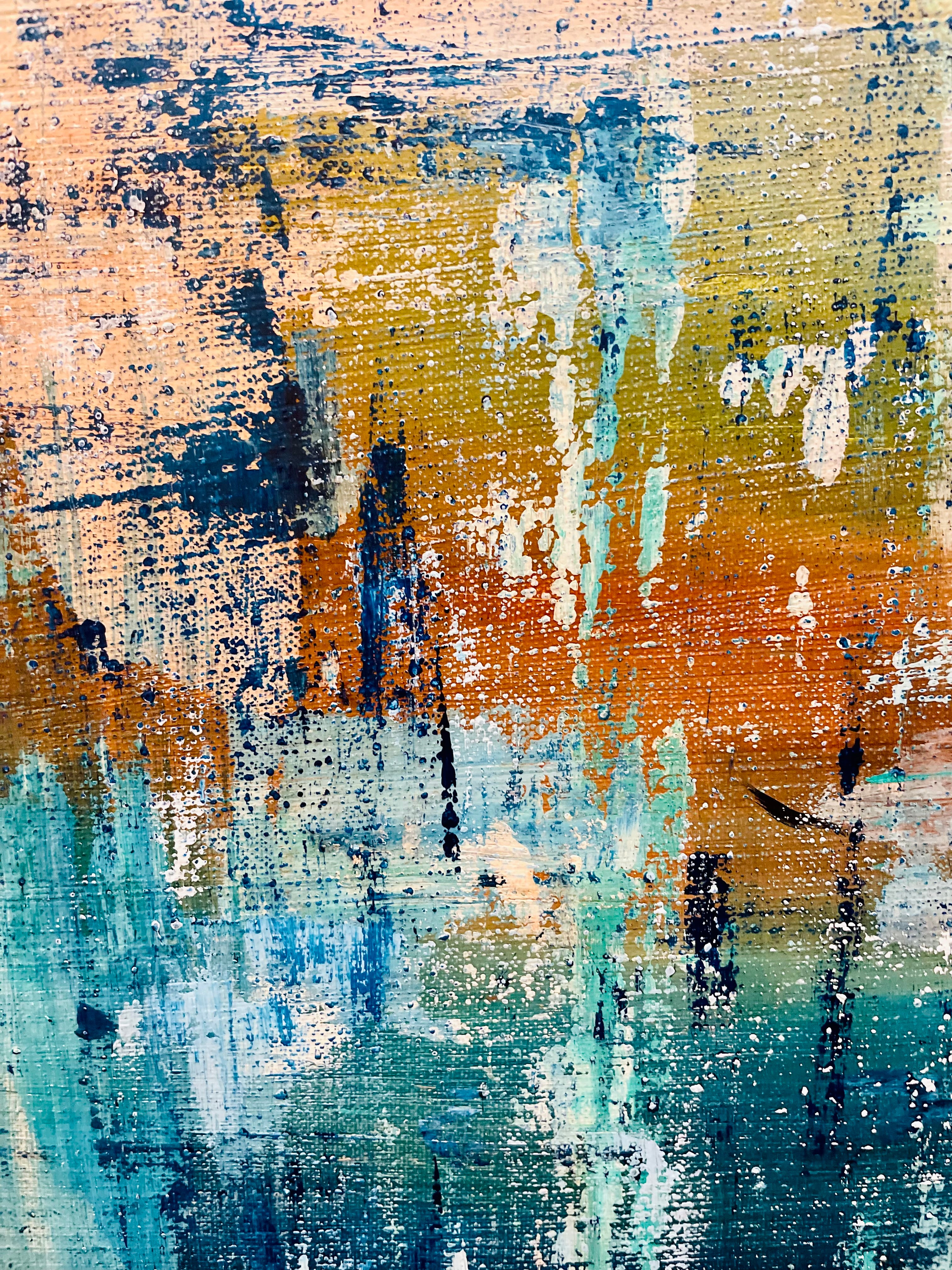 Set Fire to the Rain | XL Original Stretched Canvas