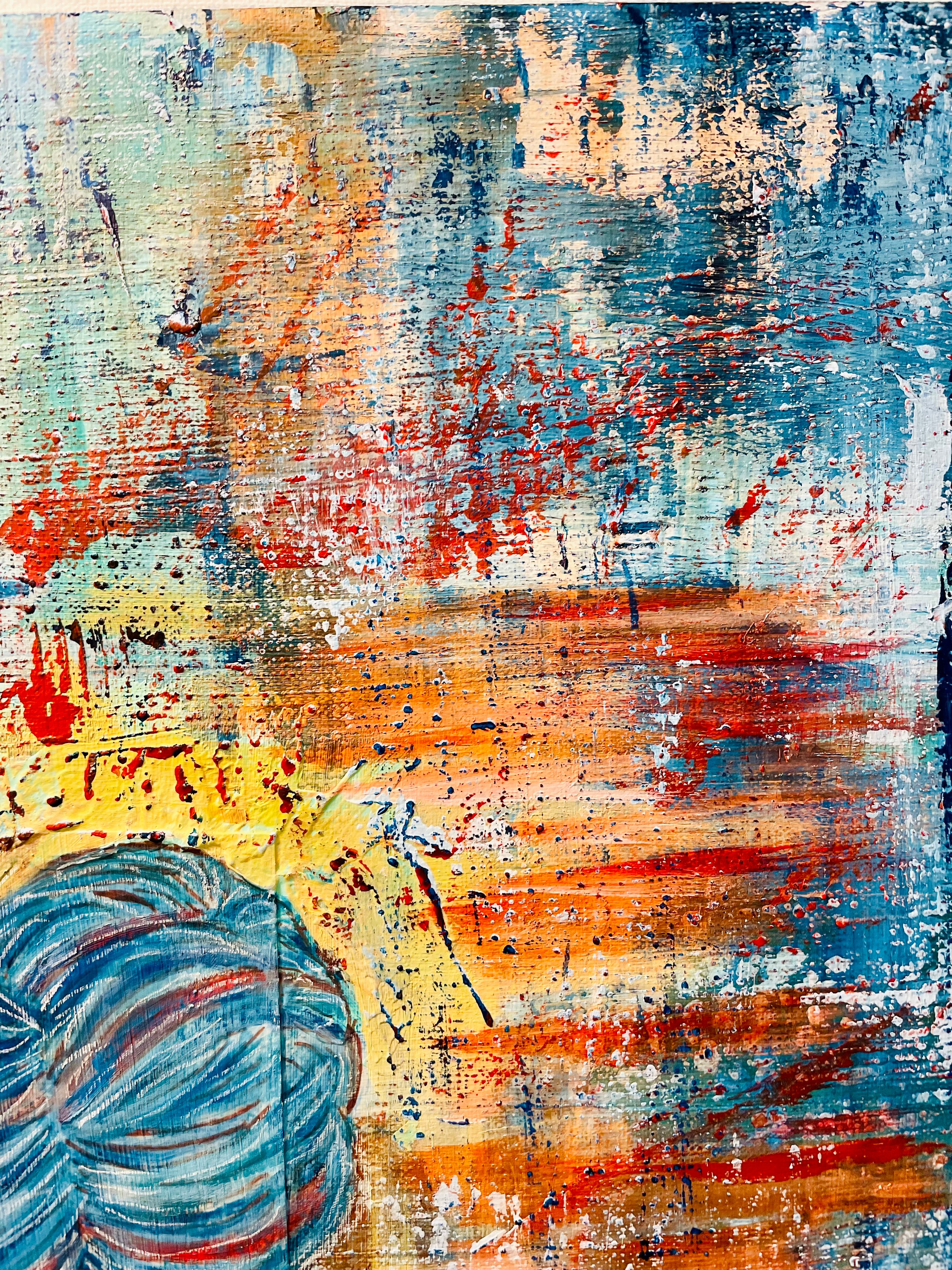 Set Fire to the Rain | XL Original Stretched Canvas