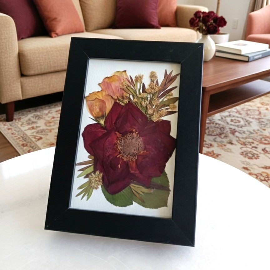 Lovers Bouquet | Pressed Flower Handmade Card