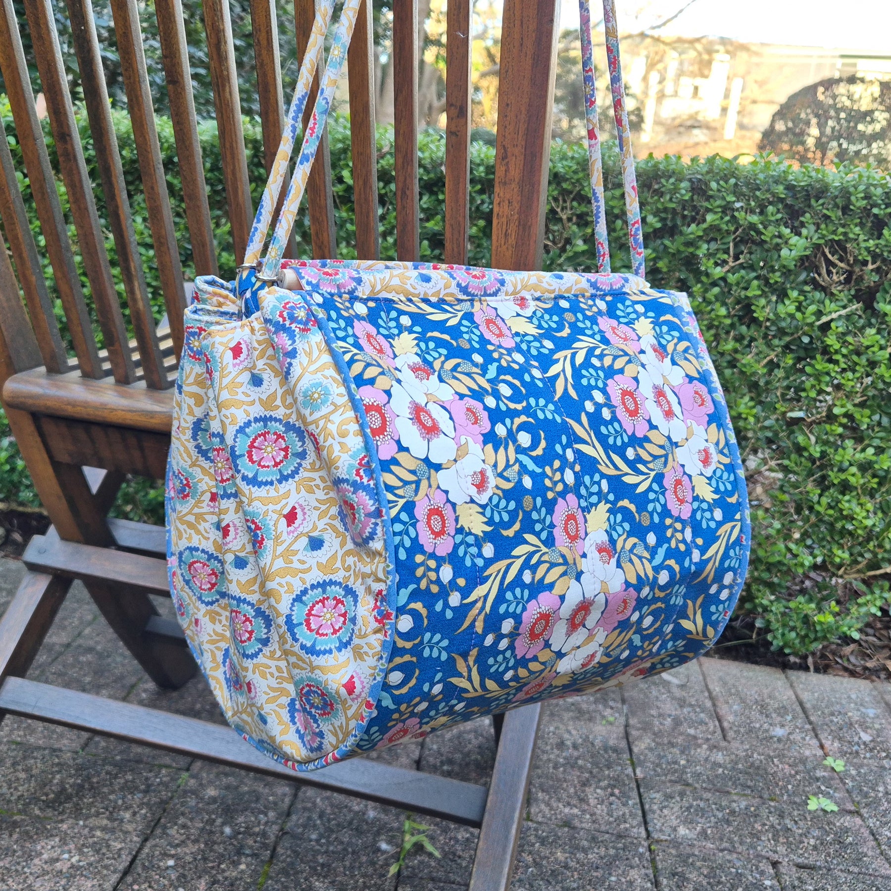 Large Knitting Project Bag – Convertible Tote